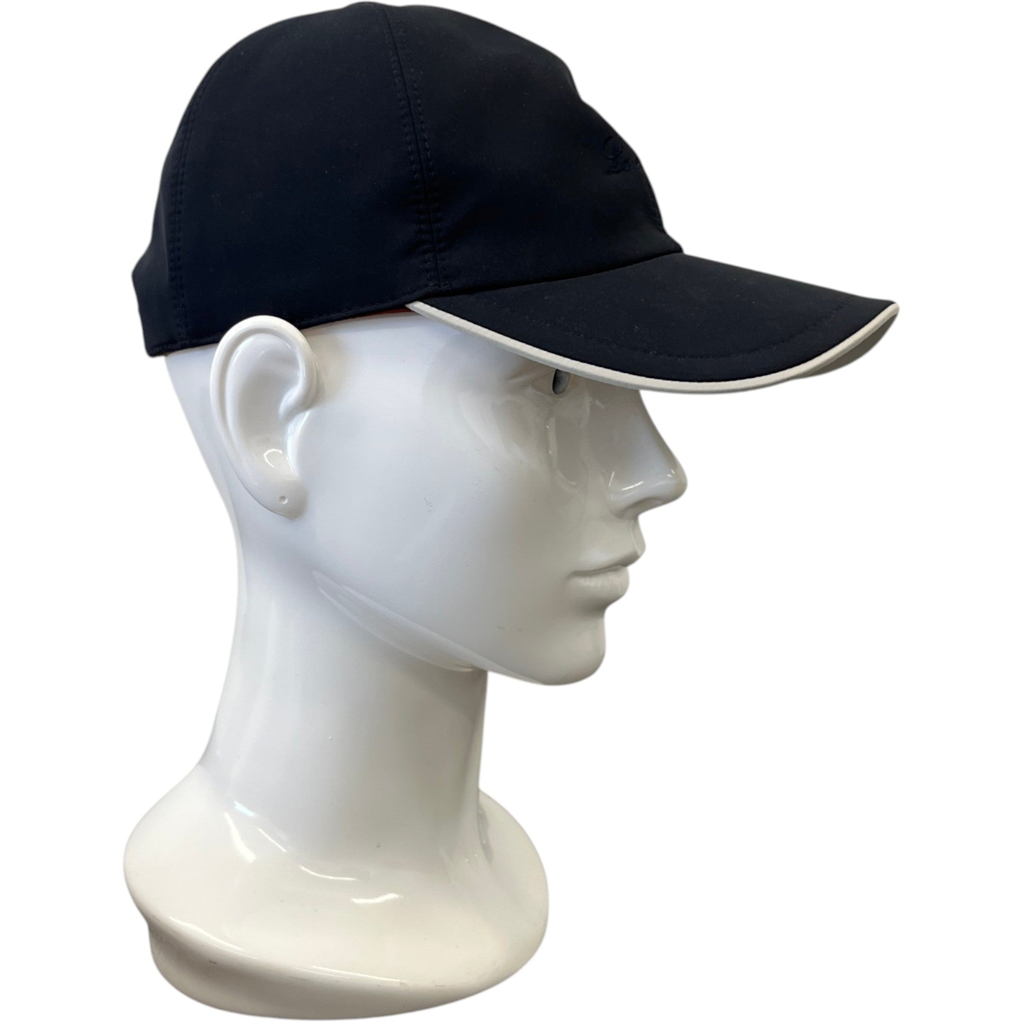 Men's Embroidered Logo Baseball Cap Navy Size S