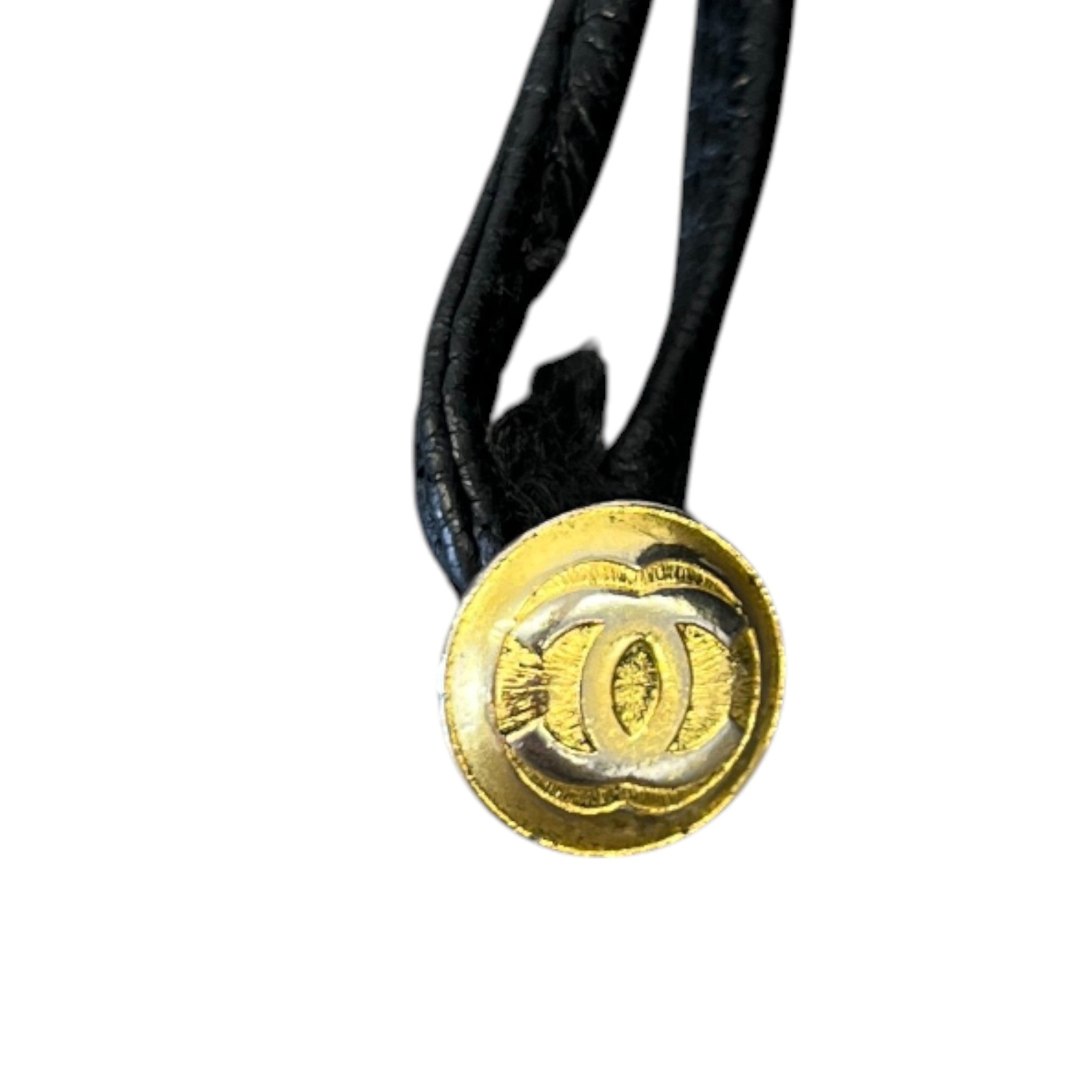 Women's Matelasse Chain Bucket Bag Black