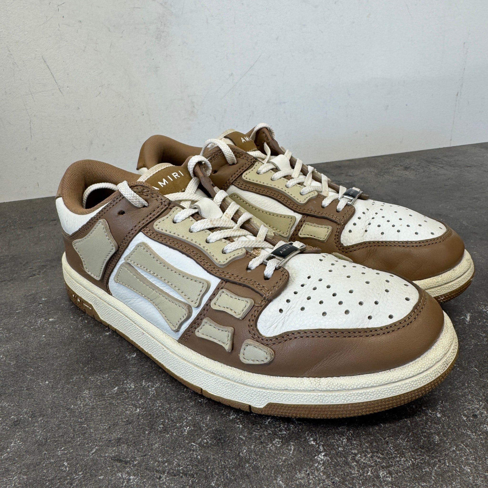 Men's Skel Top Low Trainers Brown Size EU 40 / UK 6