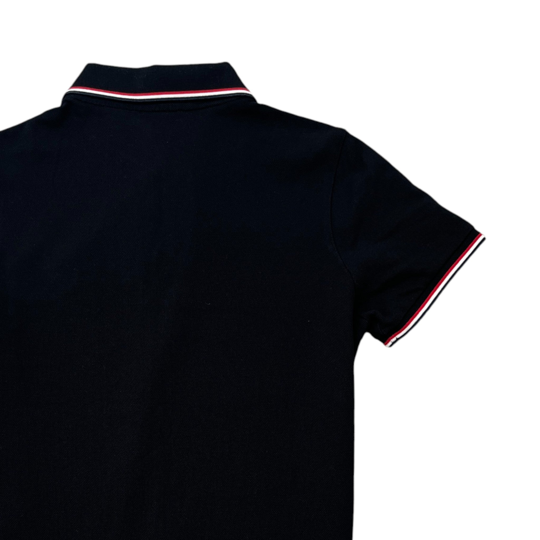 Men's Maglia Manica Corta Polo Shirt Black Size S