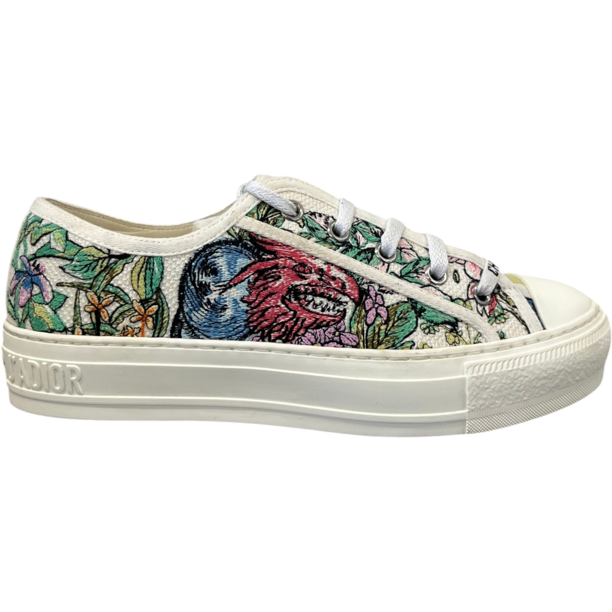 Women's Walk'N'Dior Low Trainers White Size EU 36.5 / UK 3.5