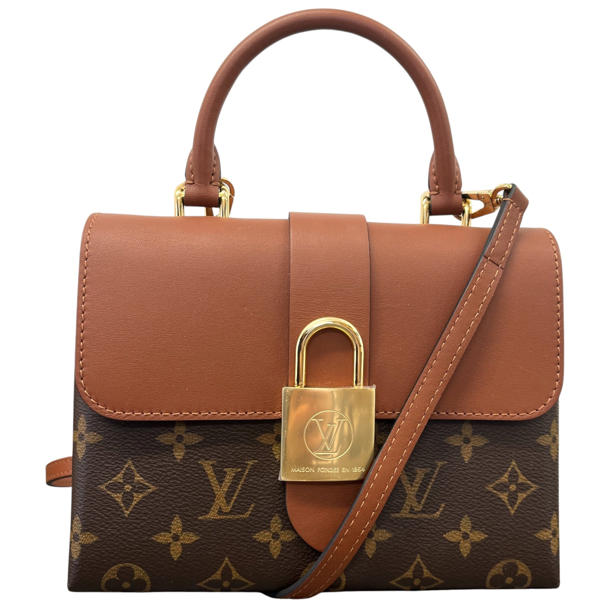 Women's Monogram Locky Bb Bag Brown