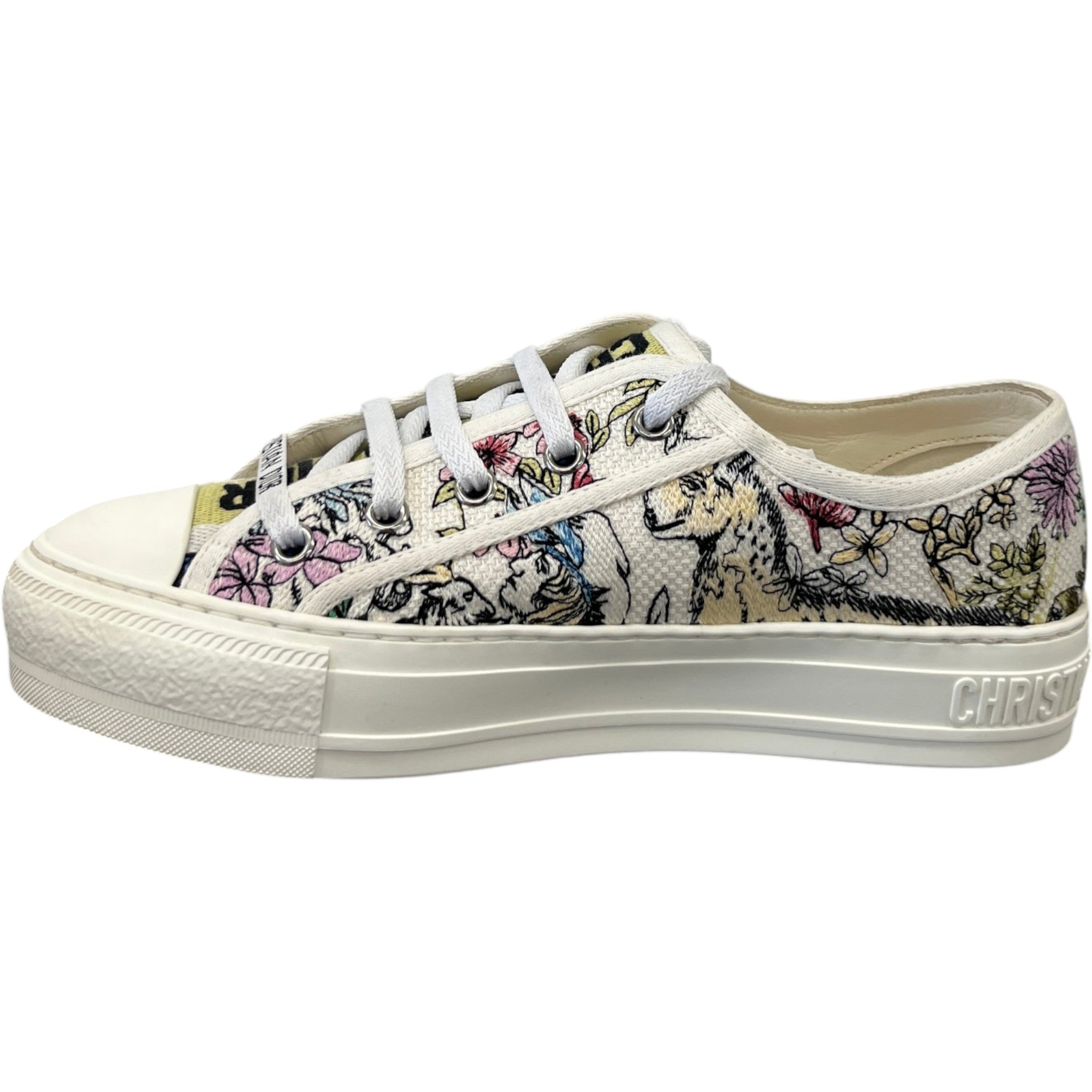 Women's Walk'N'Dior Low Trainers White Size EU 36.5 / UK 3.5