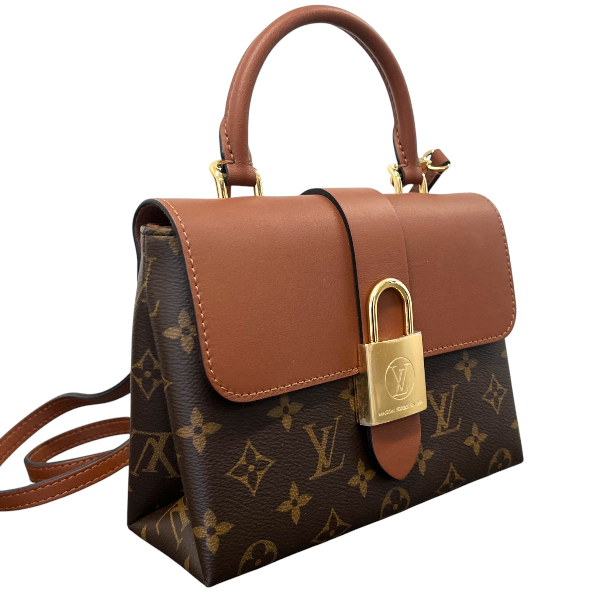 Women's Monogram Locky Bb Bag Brown