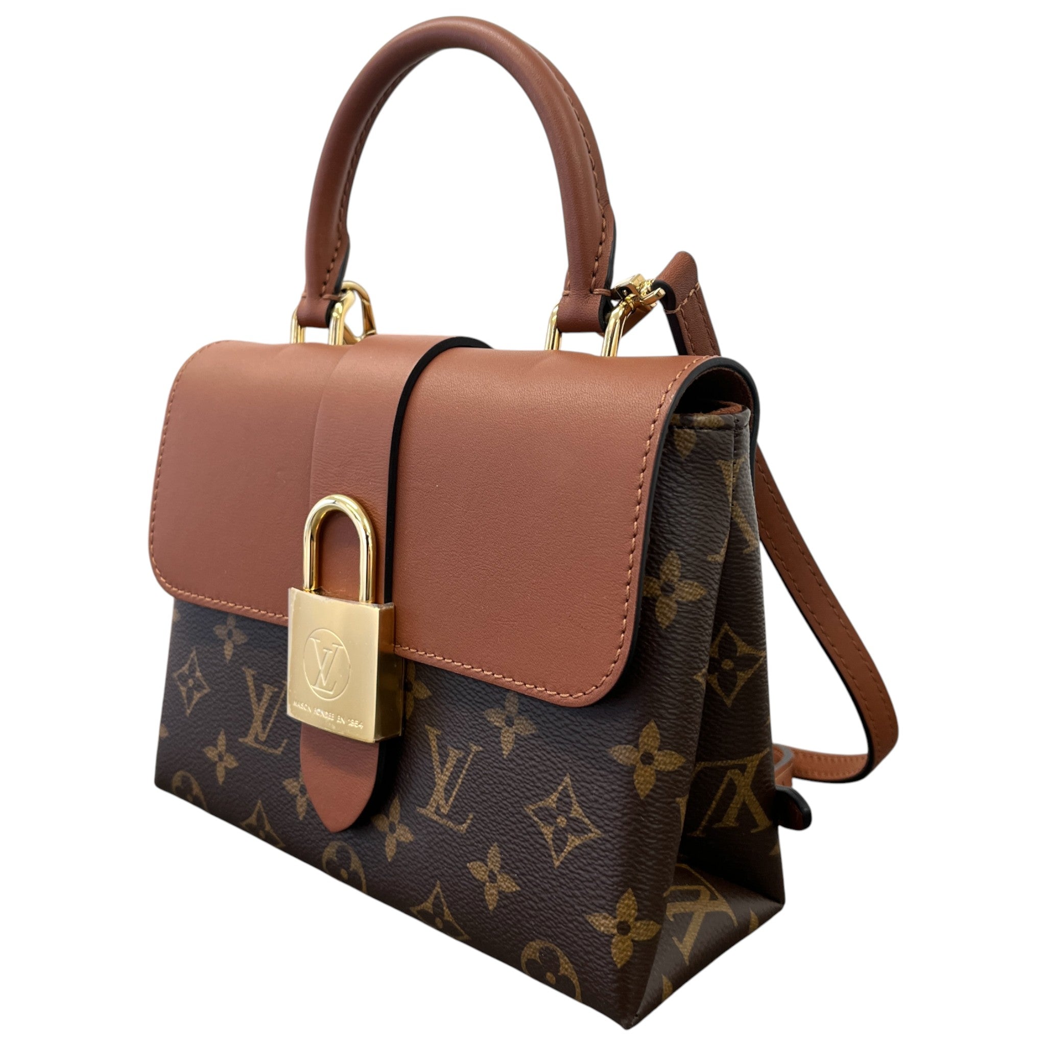Women's Monogram Locky Bb Bag Brown