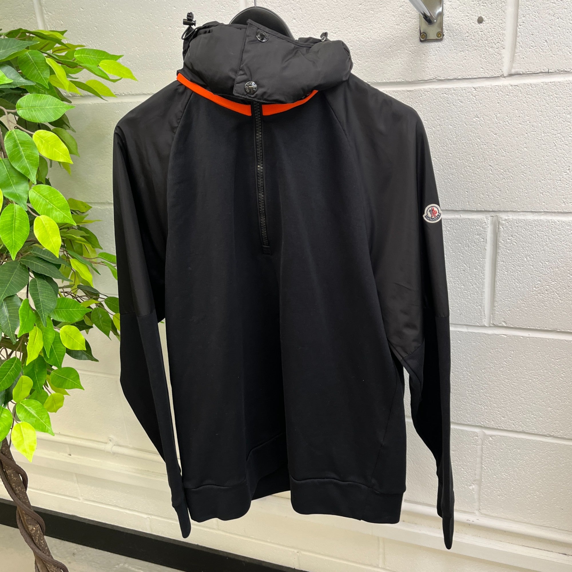 Men's Maglia Hoodie Black Size L