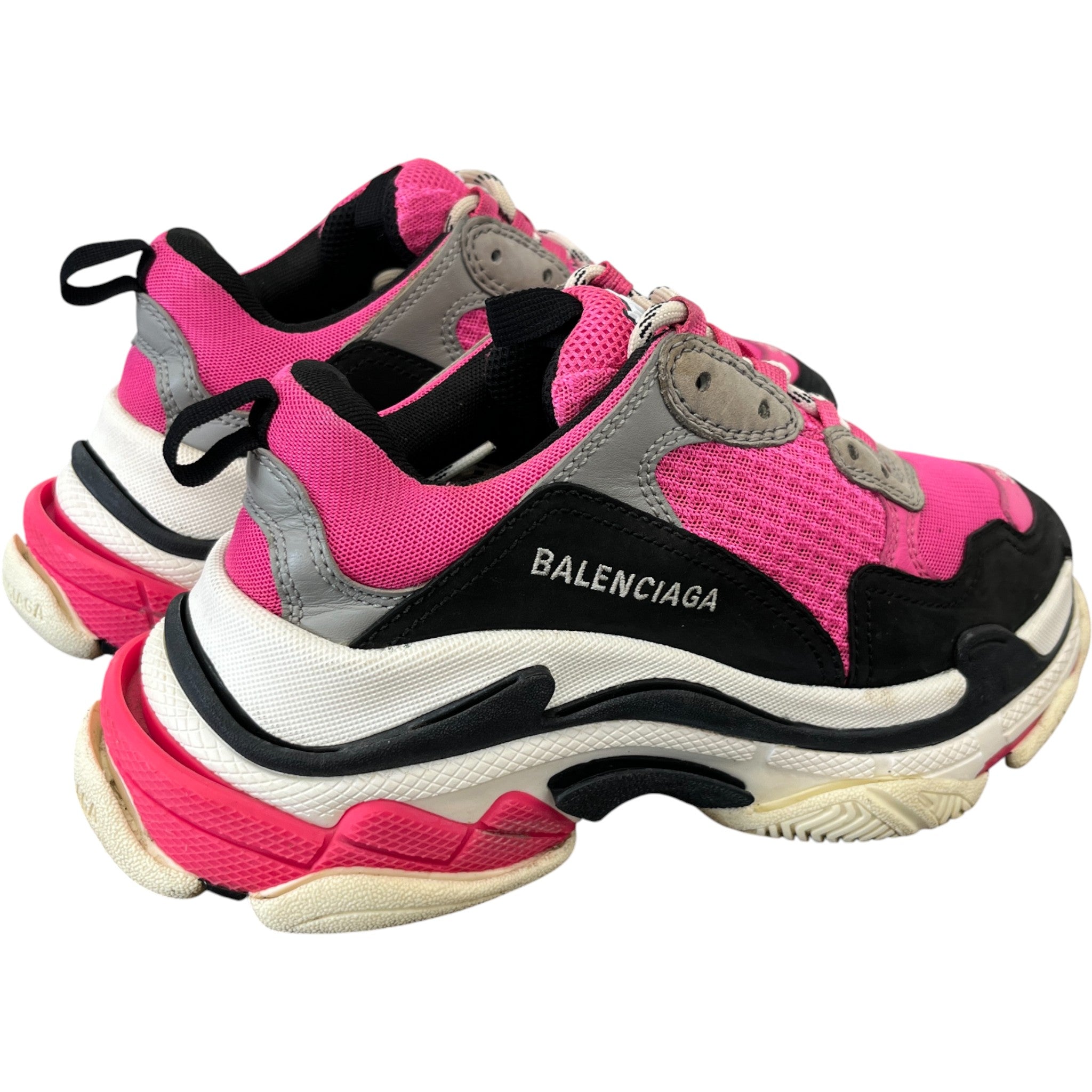 Women's Triple S Low Trainers Pink Size EU 38 / UK 5