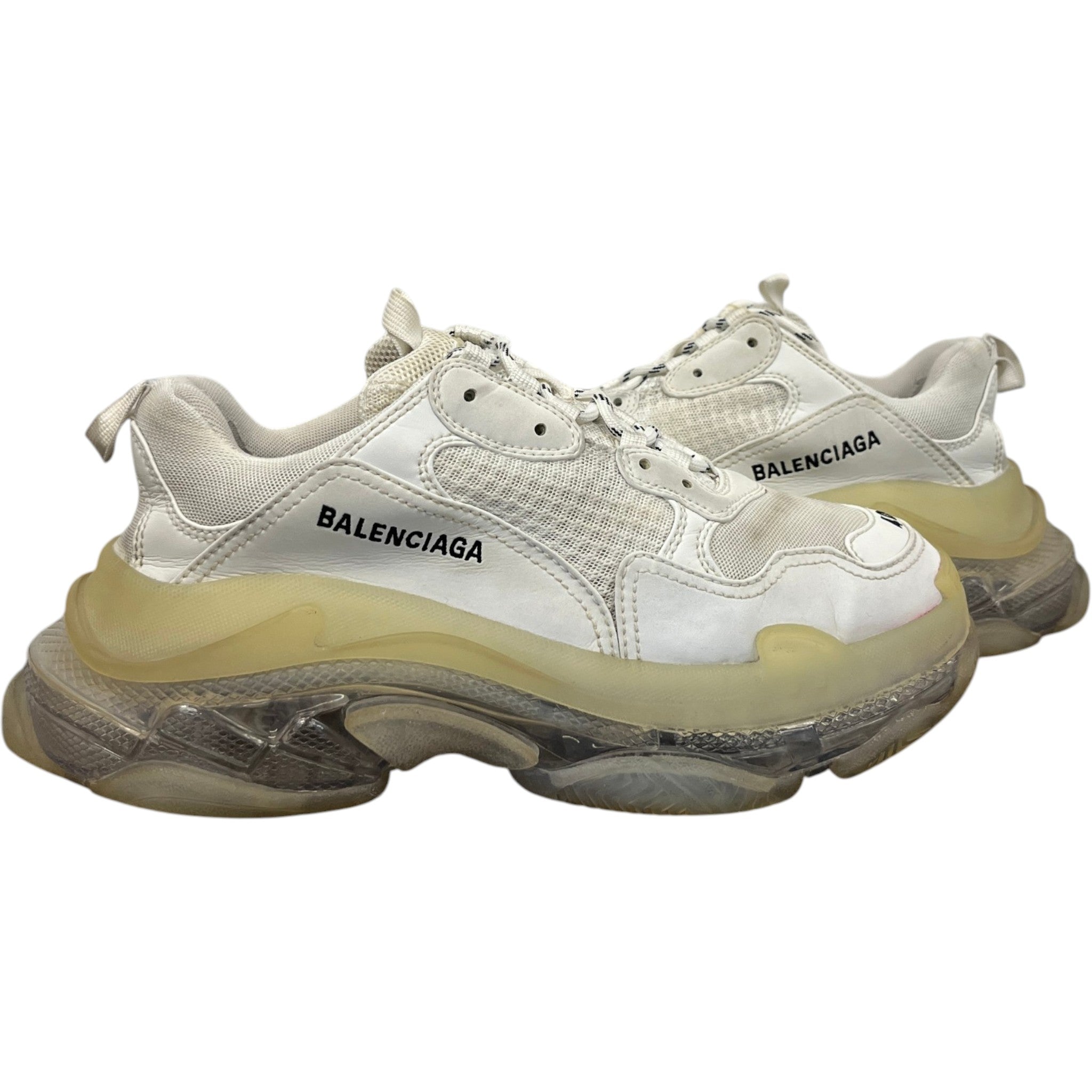 Women's Triple S Low Trainers White Size EU 40 / UK 7