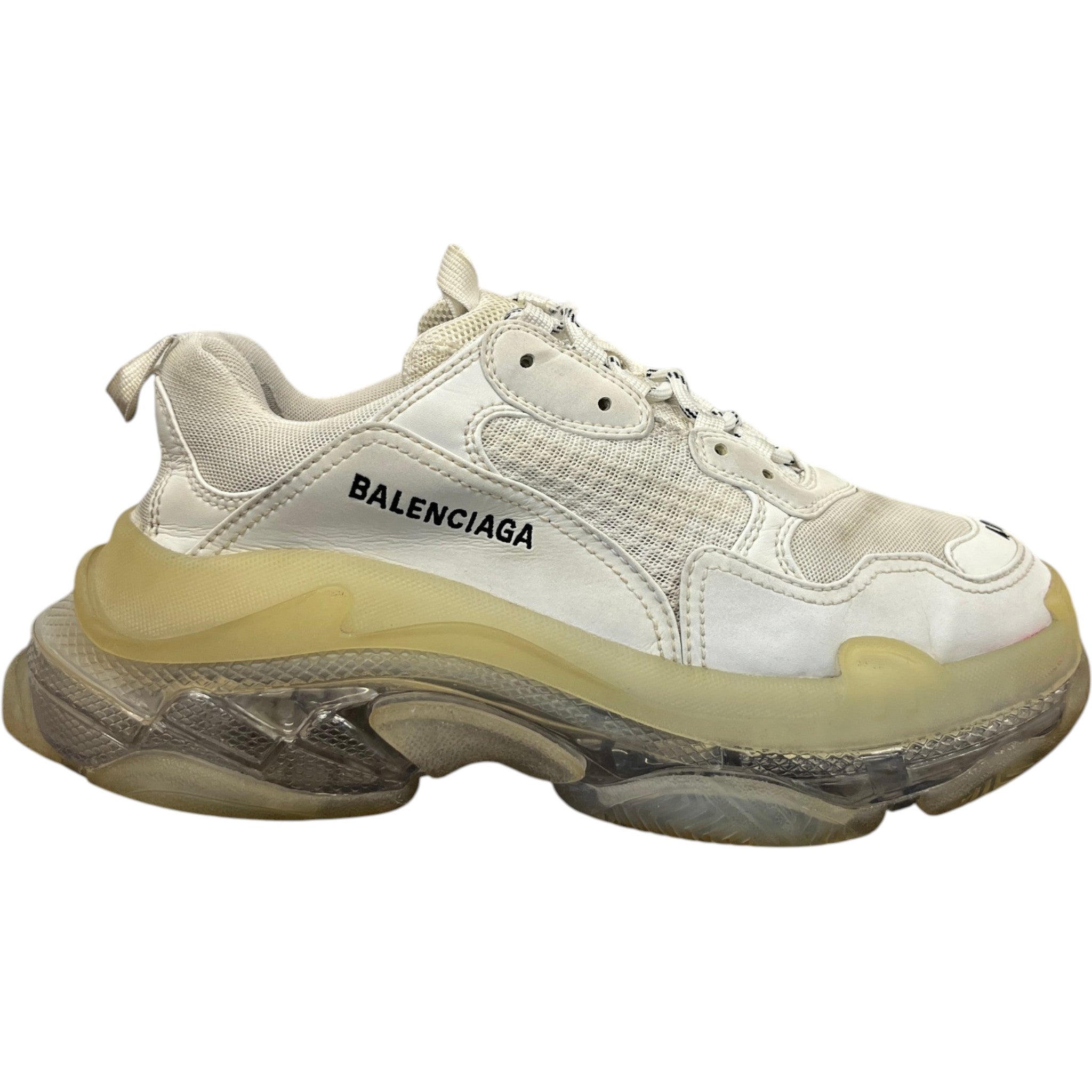 Women's Triple S Low Trainers White Size EU 40 / UK 7