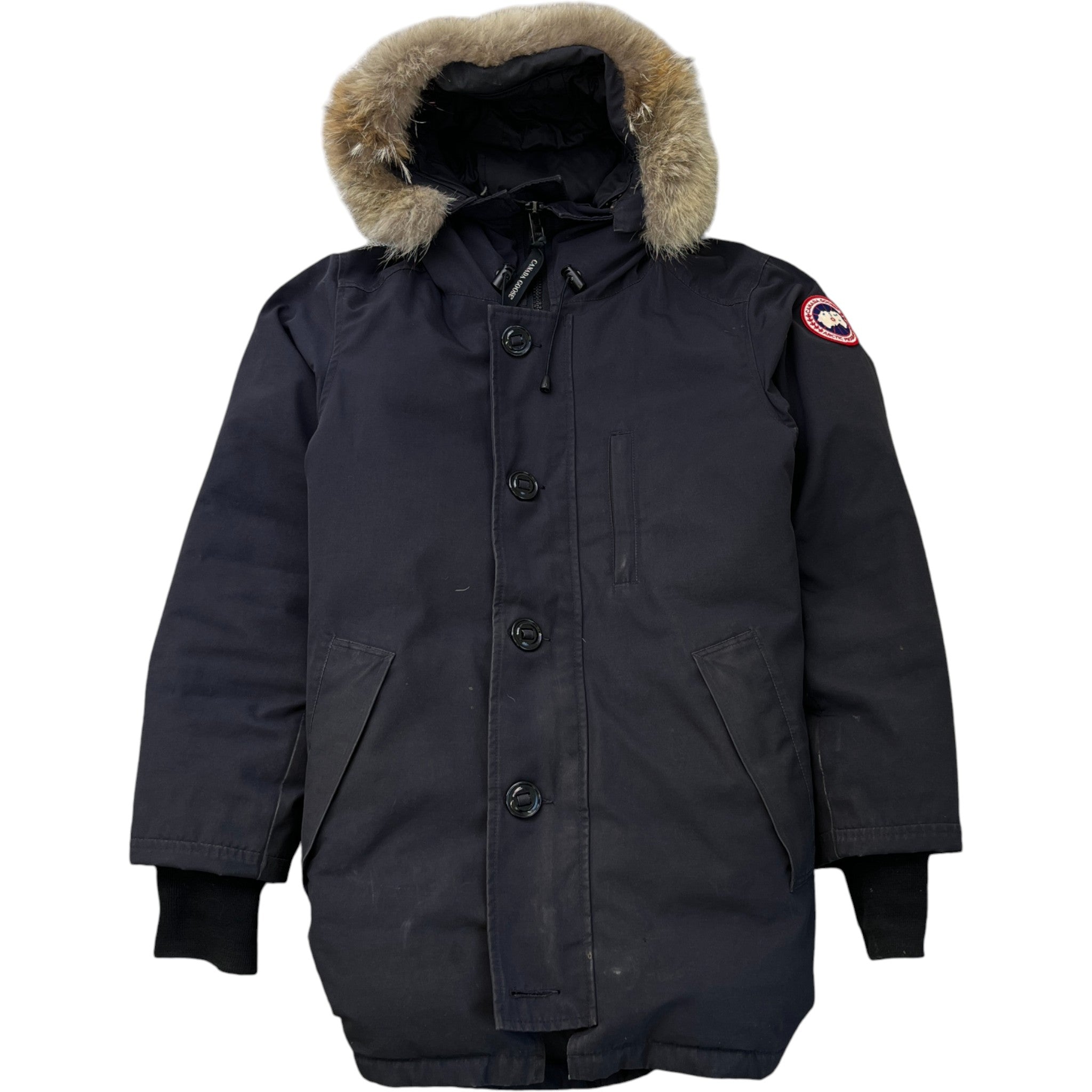 Men's Chateau Parka Down Jacket Navy Size XS