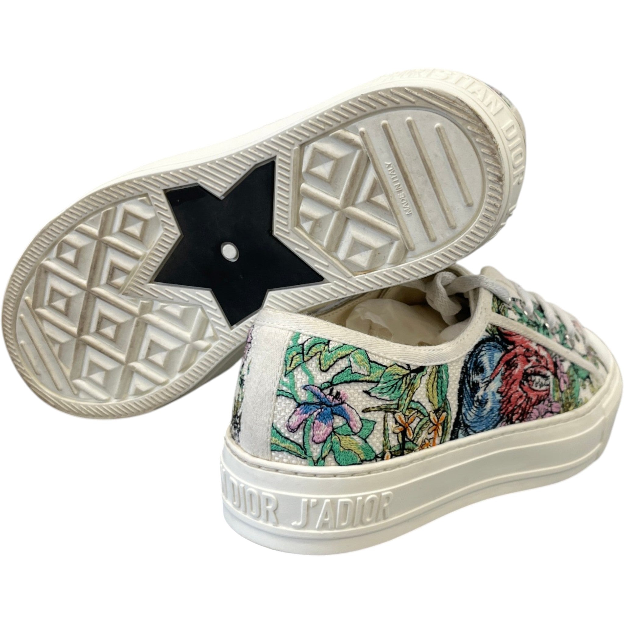 Women's Walk'N'Dior Low Trainers White Size EU 36.5 / UK 3.5