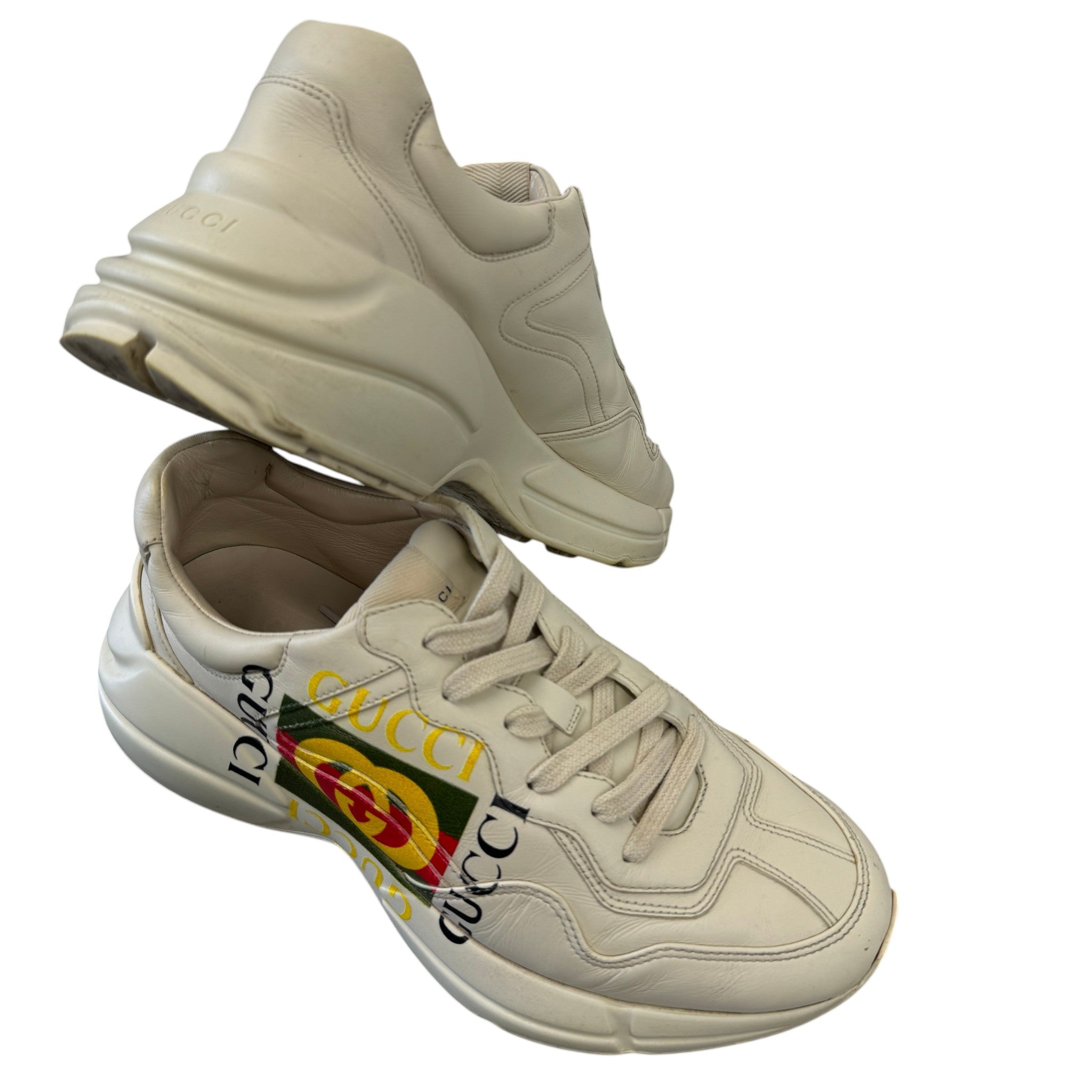 Women's Rhyton Low Trainers Cream Size EU 39 / UK 6