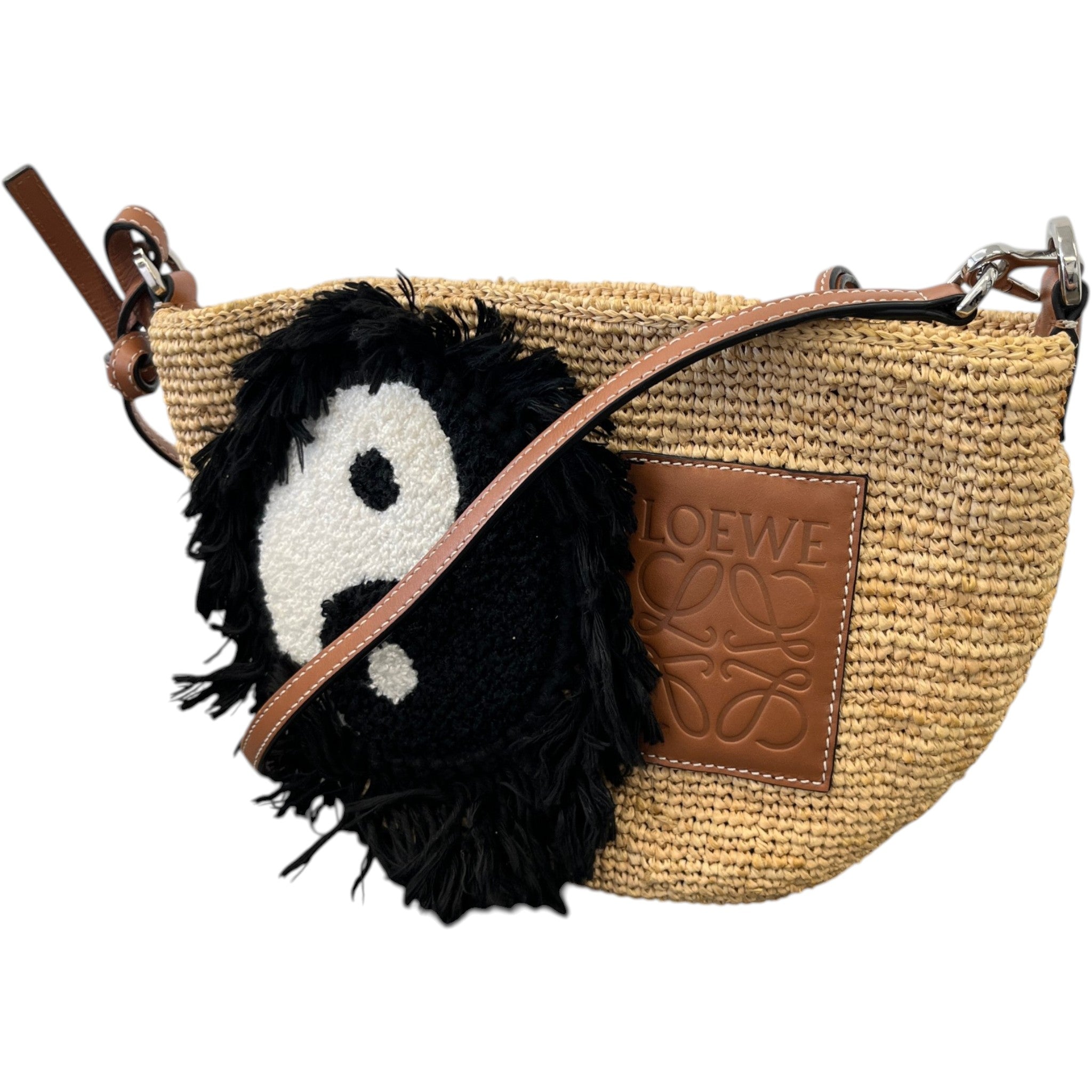 Women's X Paula'S Ibiza Yin Yang Basket Handbag Beige