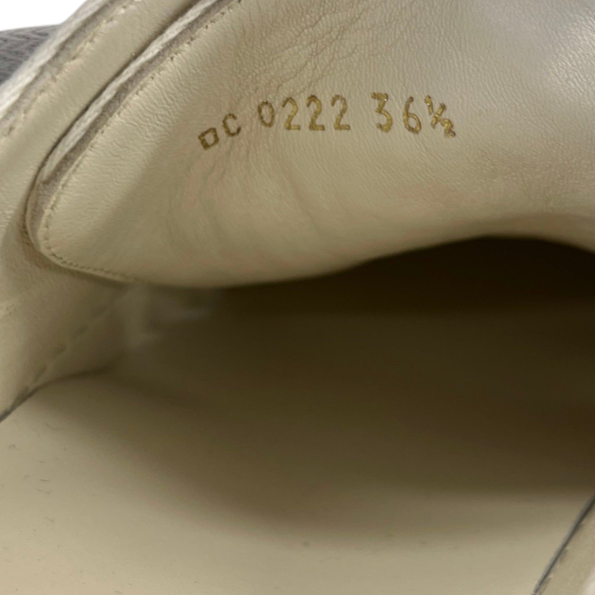 Women's Walk'N'Dior Low Trainers White Size EU 36.5 / UK 3.5