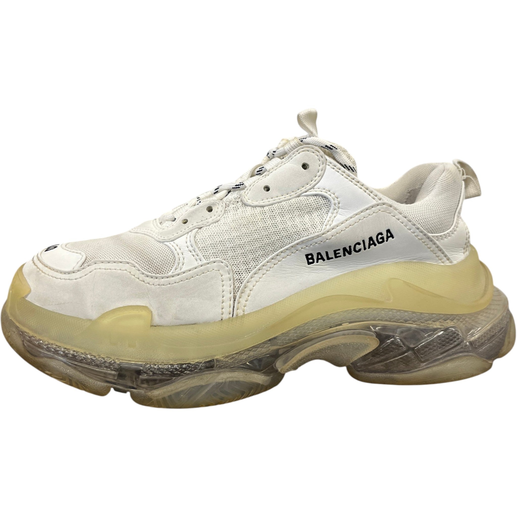 Women's Triple S Low Trainers White Size EU 40 / UK 7