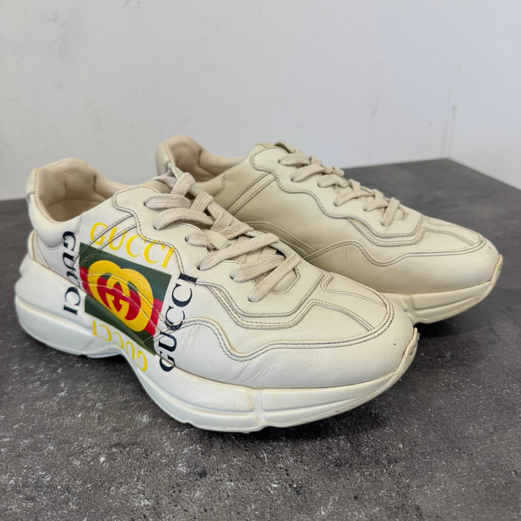 Women's Rhyton Low Trainers Cream Size EU 39 / UK 6