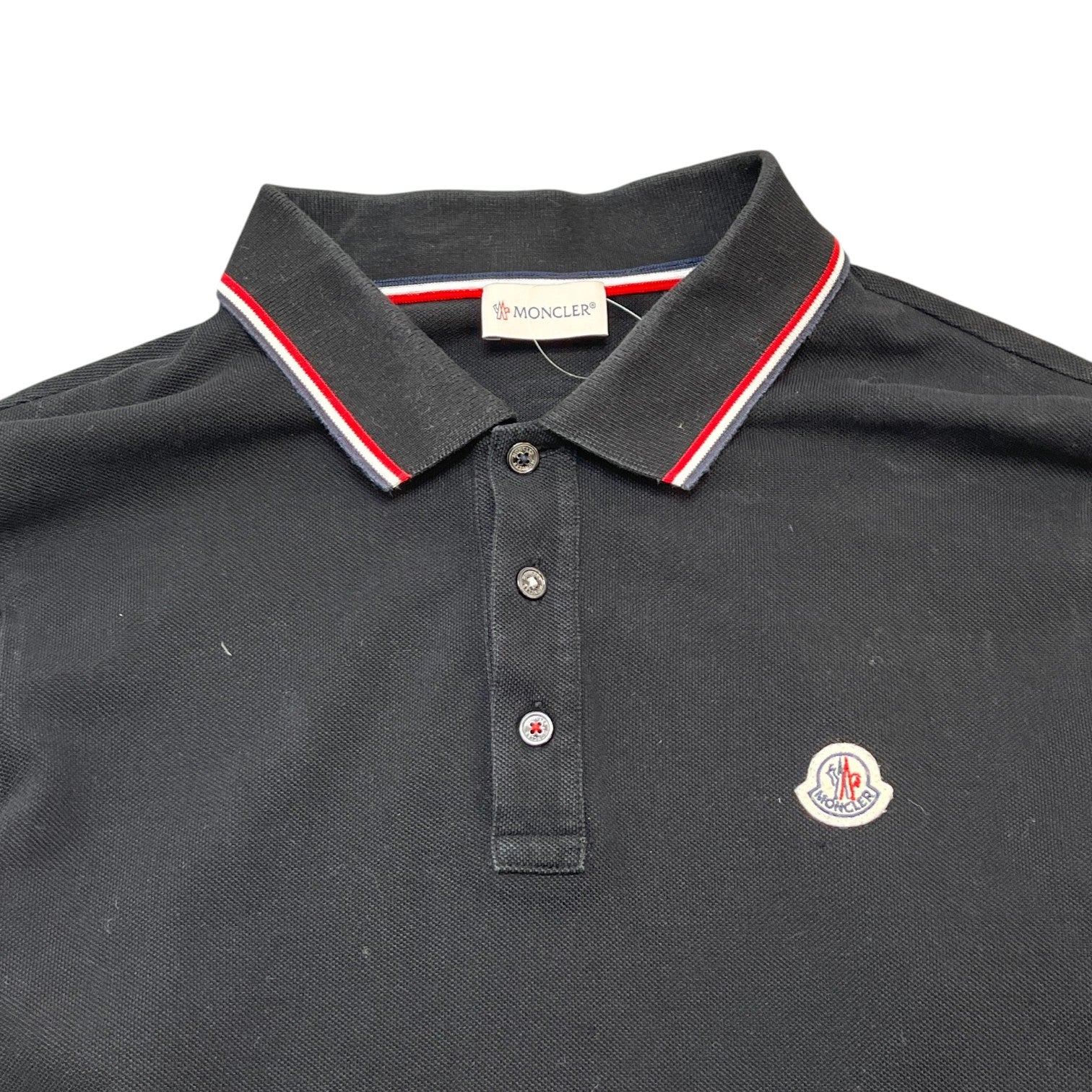 Men's Maglia Polo Shirt Black Size L