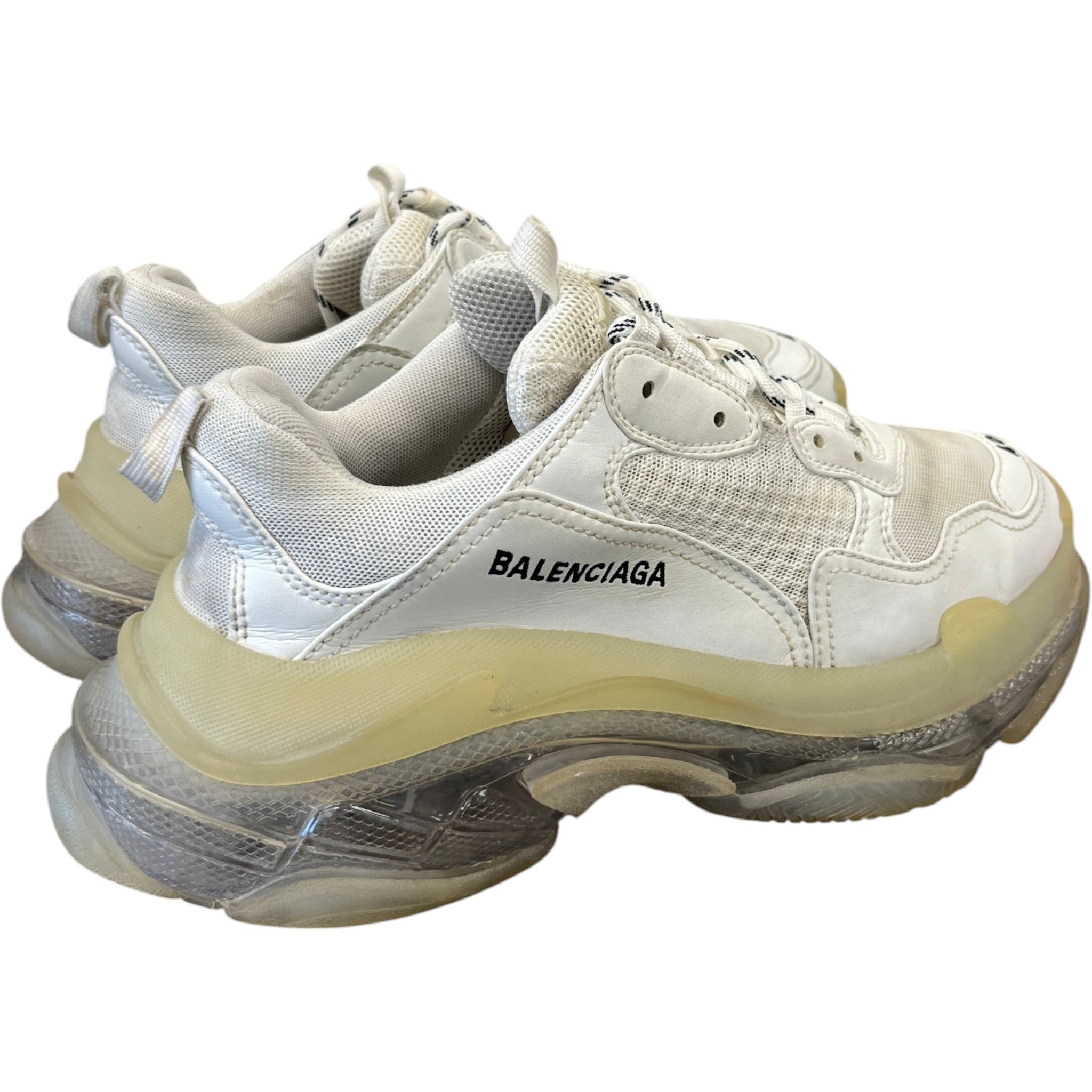 Women's Triple S Low Trainers White Size EU 40 / UK 7