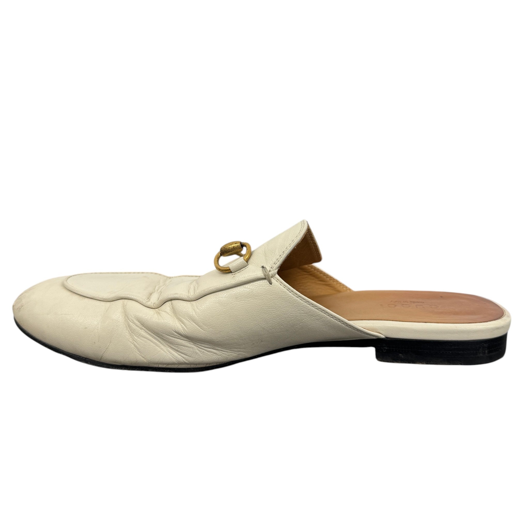 Women's Princetown Loafers Cream Size EU 38.5 / UK 5.5