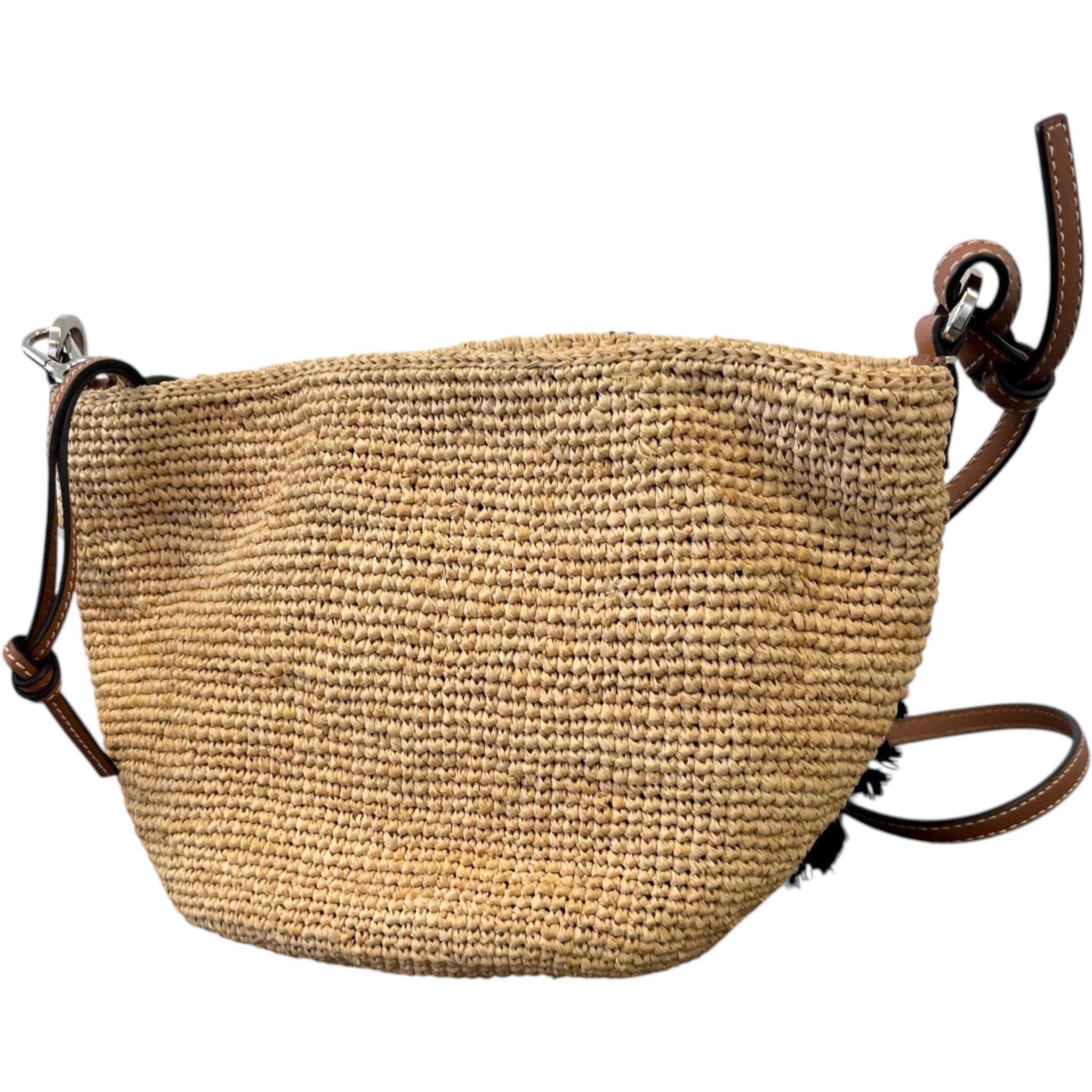 Women's X Paula'S Ibiza Yin Yang Basket Handbag Beige