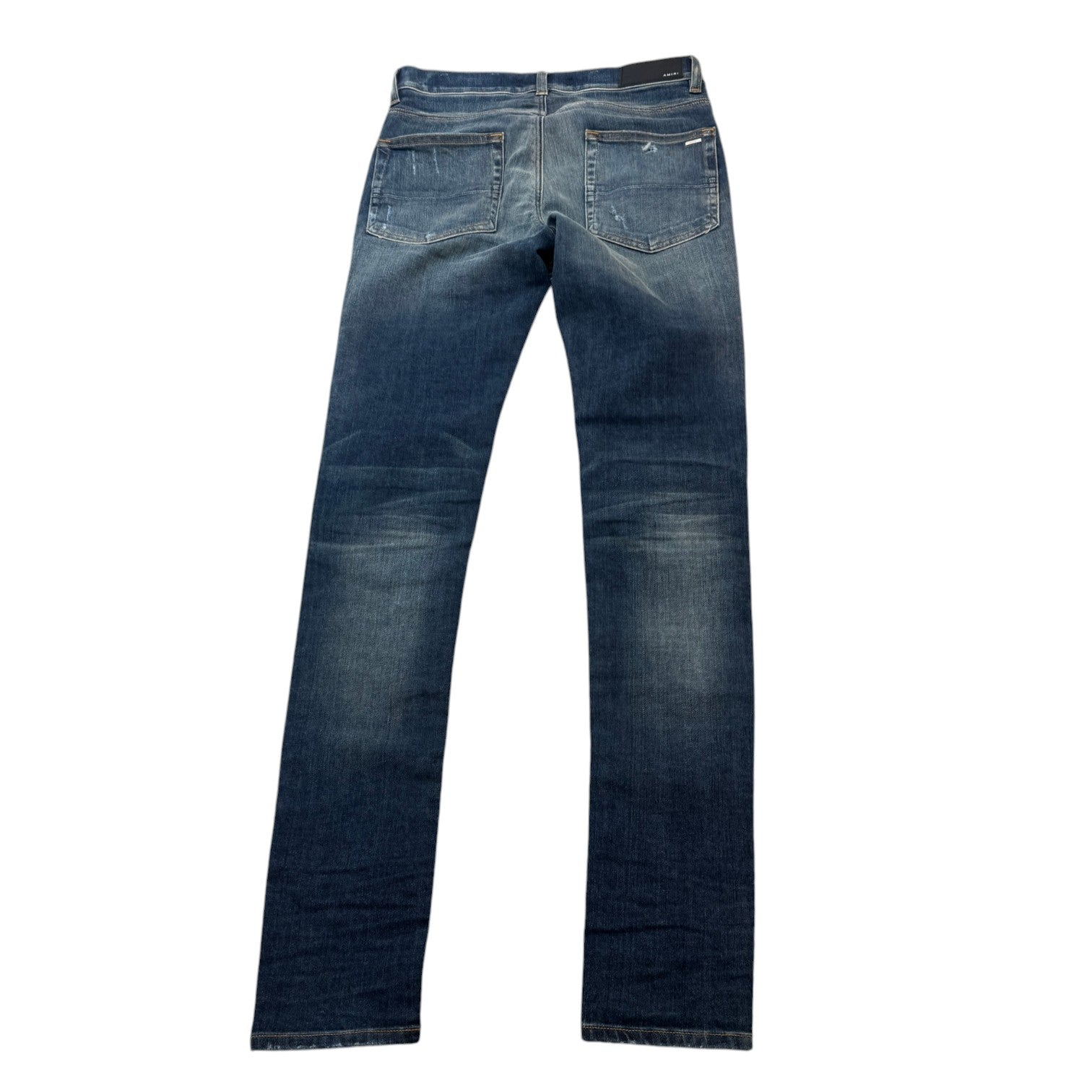 Men's Mx1 Distressed Skinny Jeans Blue Size Waist 30"