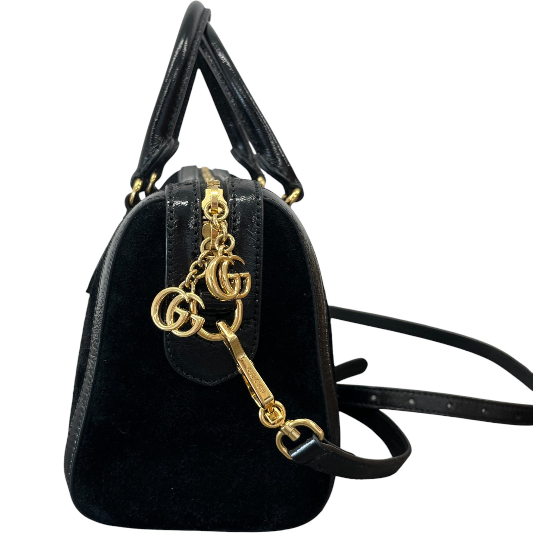 Women's Ophidia Boston Handbag Black