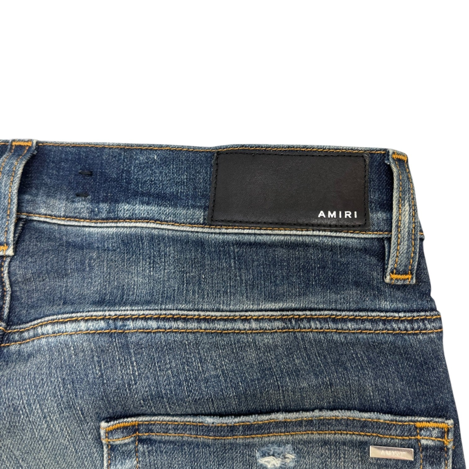 Men's Mx1 Distressed Skinny Jeans Blue Size Waist 30"