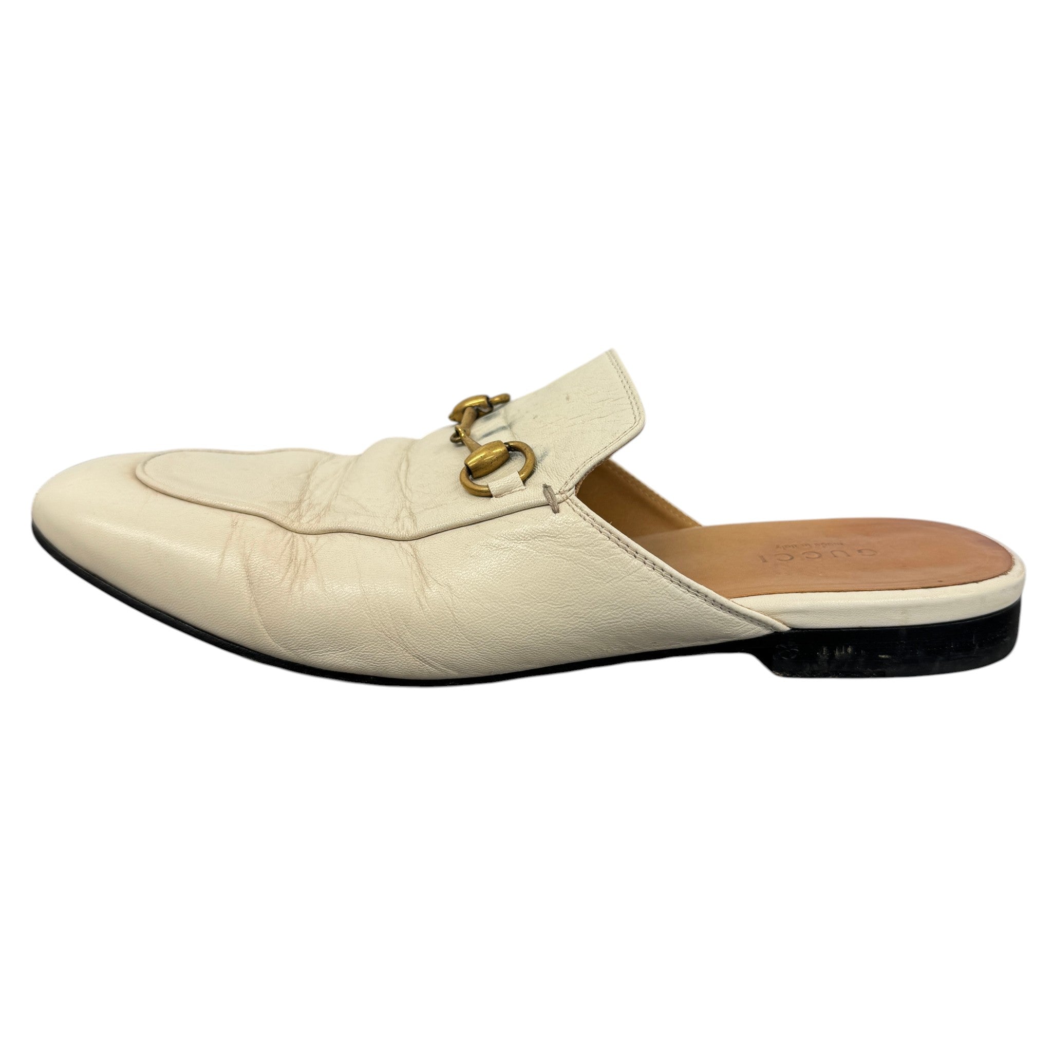 Women's Princetown Loafers Cream Size EU 38.5 / UK 5.5