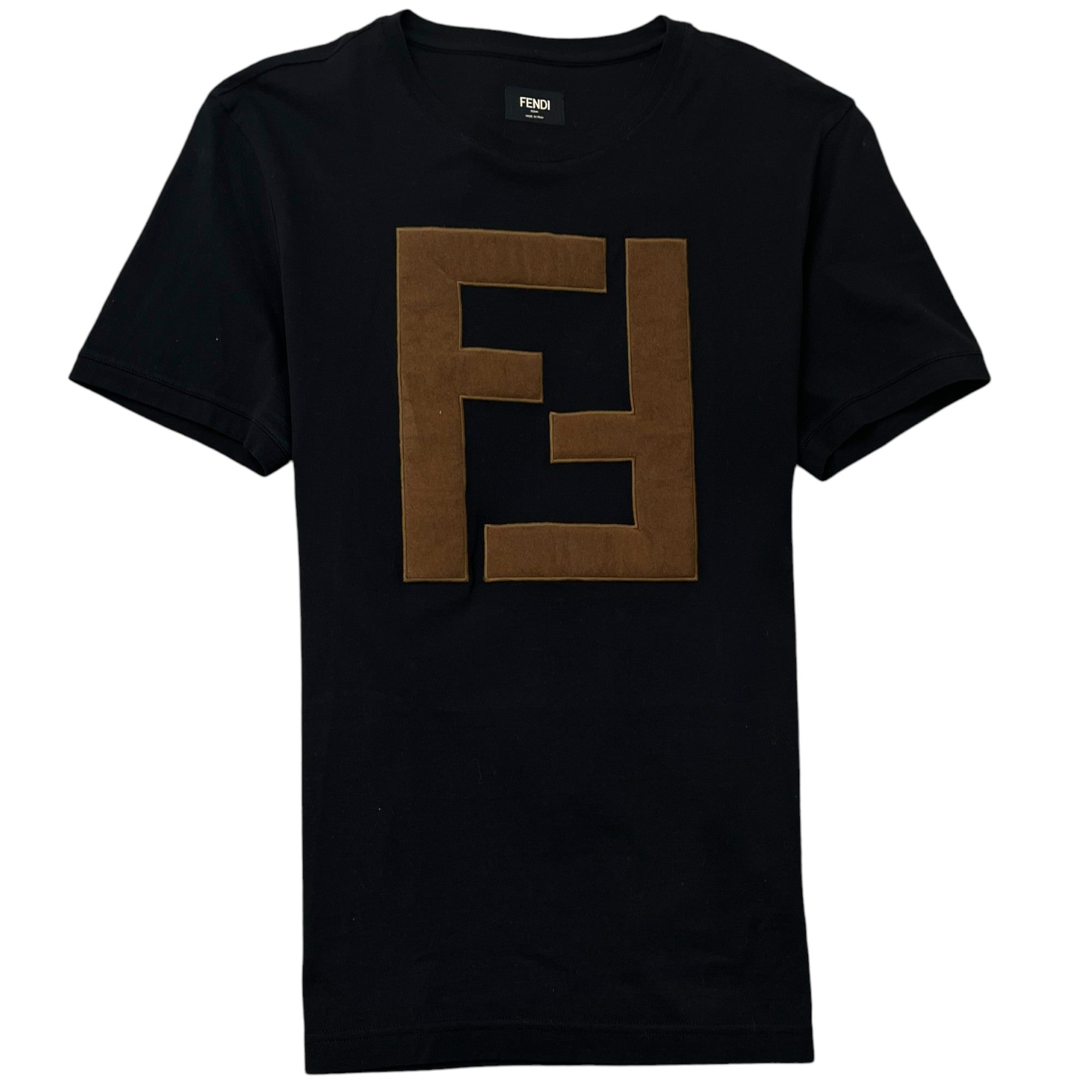 Men's Ff Logo Patch T-Shirt Black Size M