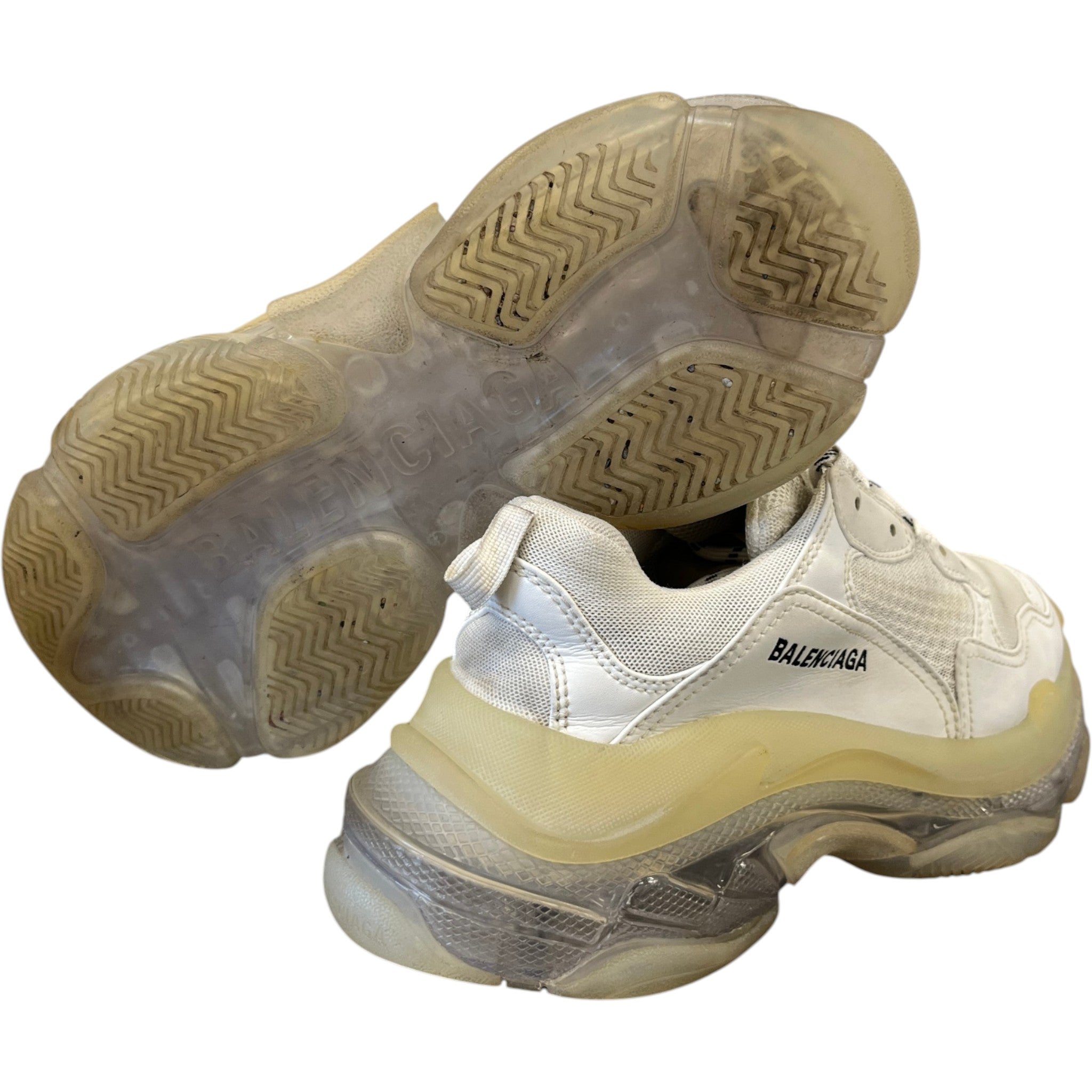 Women's Triple S Low Trainers White Size EU 40 / UK 7