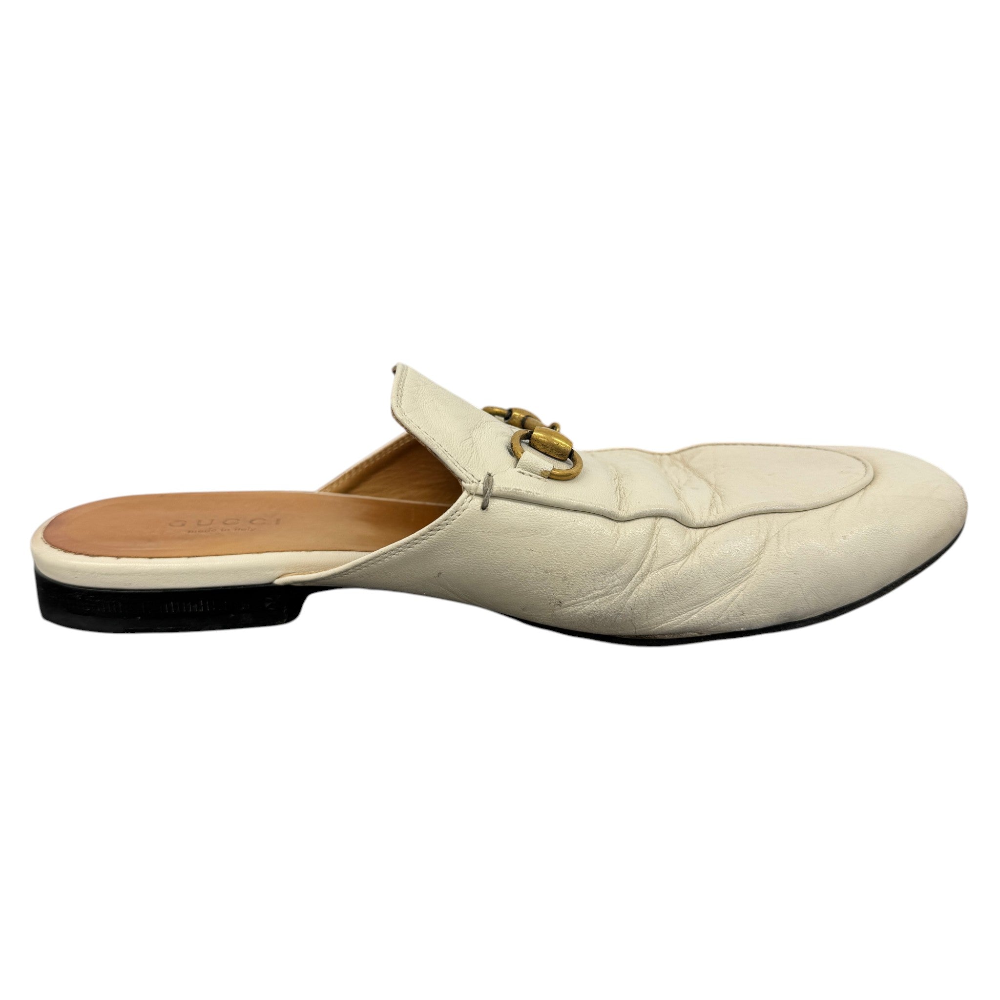Women's Princetown Loafers Cream Size EU 38.5 / UK 5.5