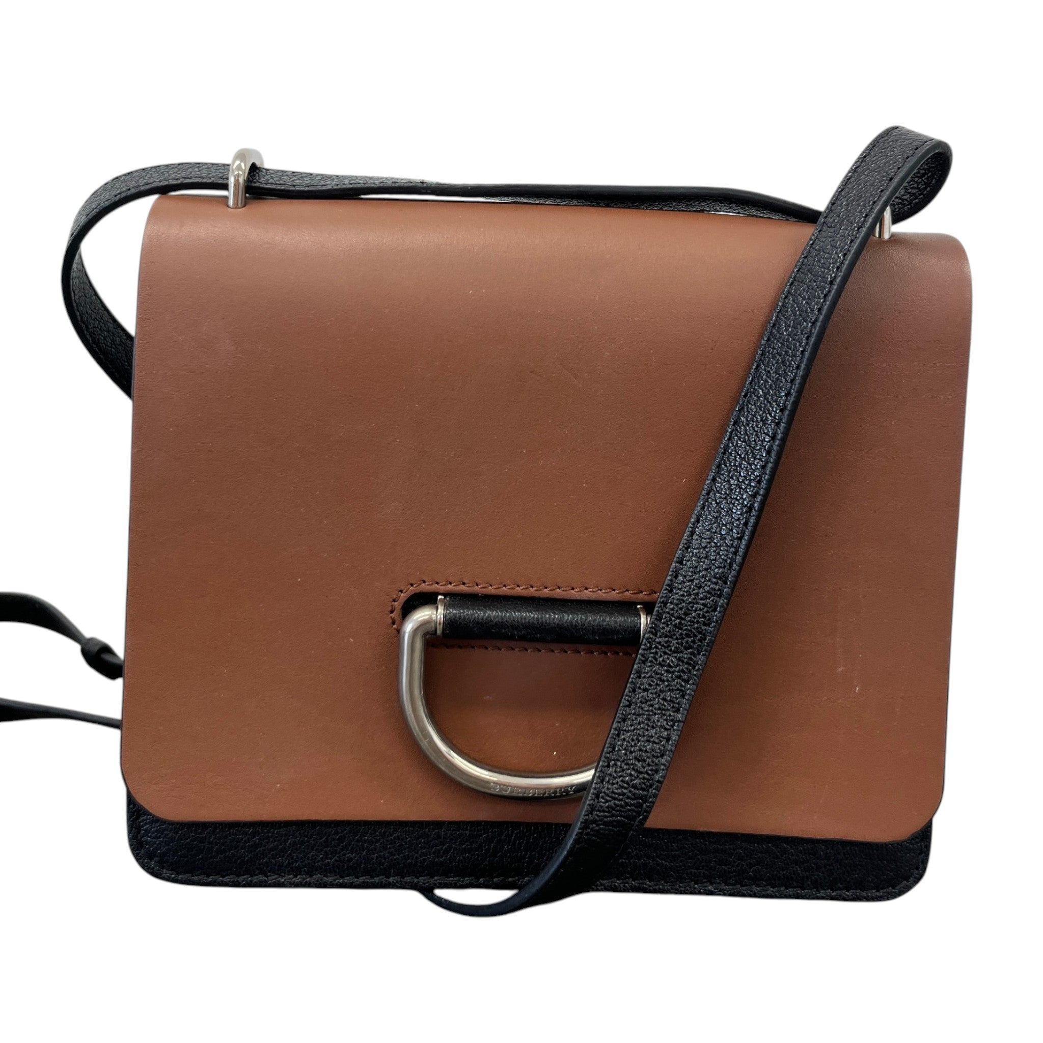 Women's Small D-Ring Chain Bag Brown