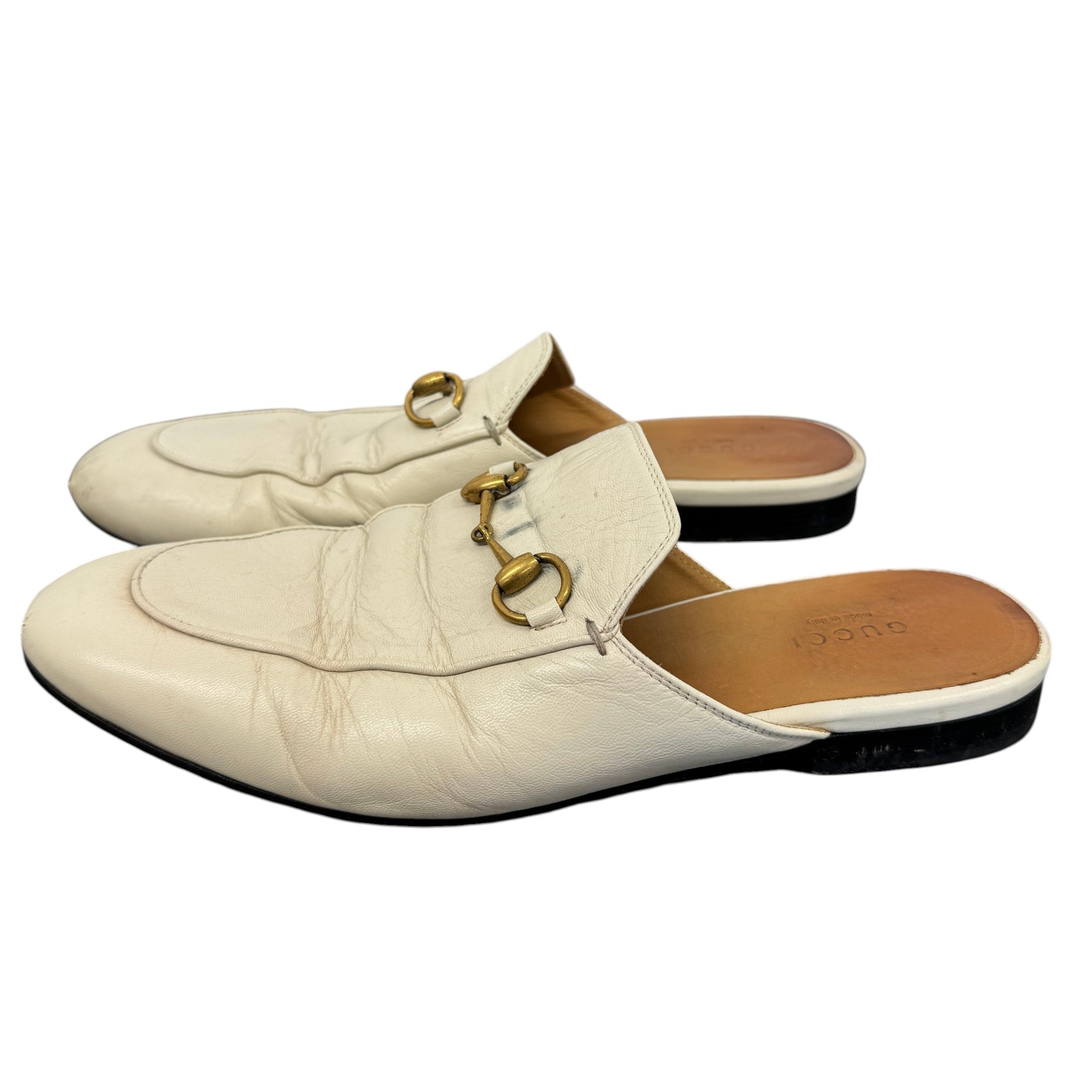 Women's Princetown Loafers Cream Size EU 38.5 / UK 5.5