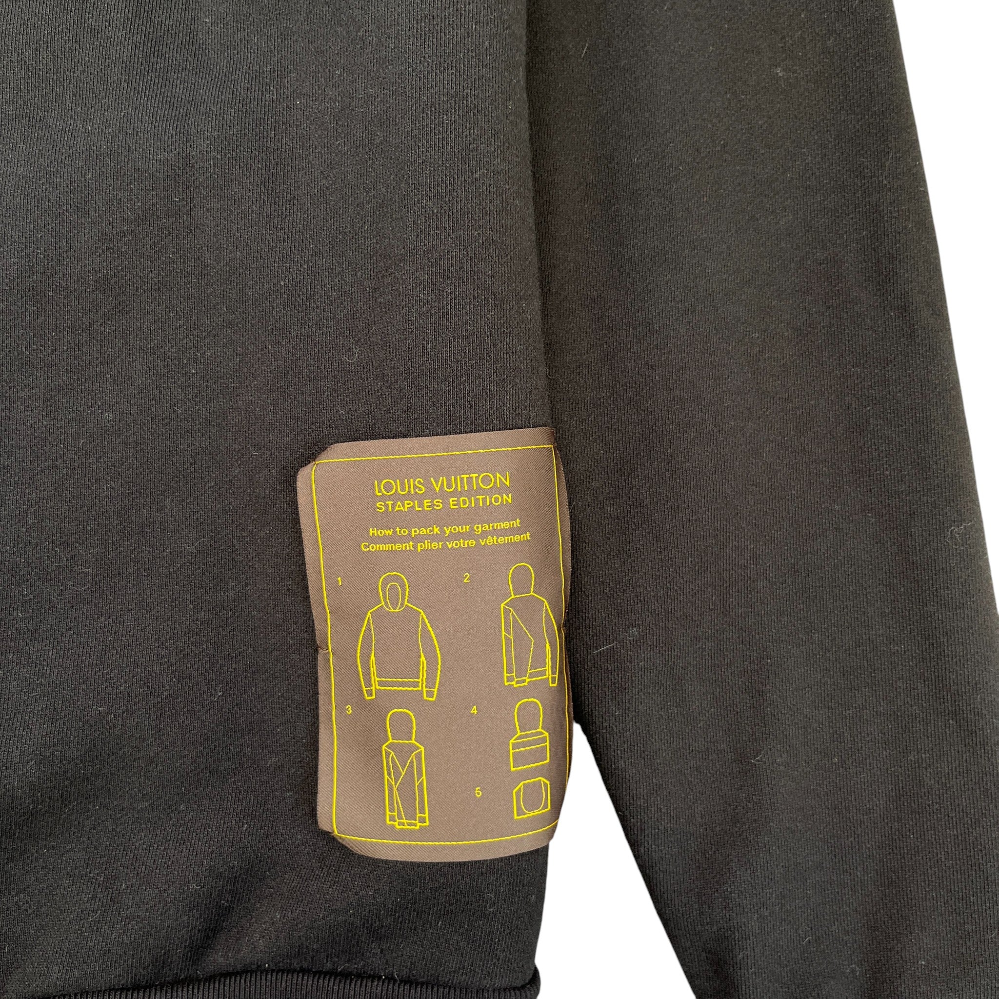 Men's Staples Edition Hoodie Black Size M