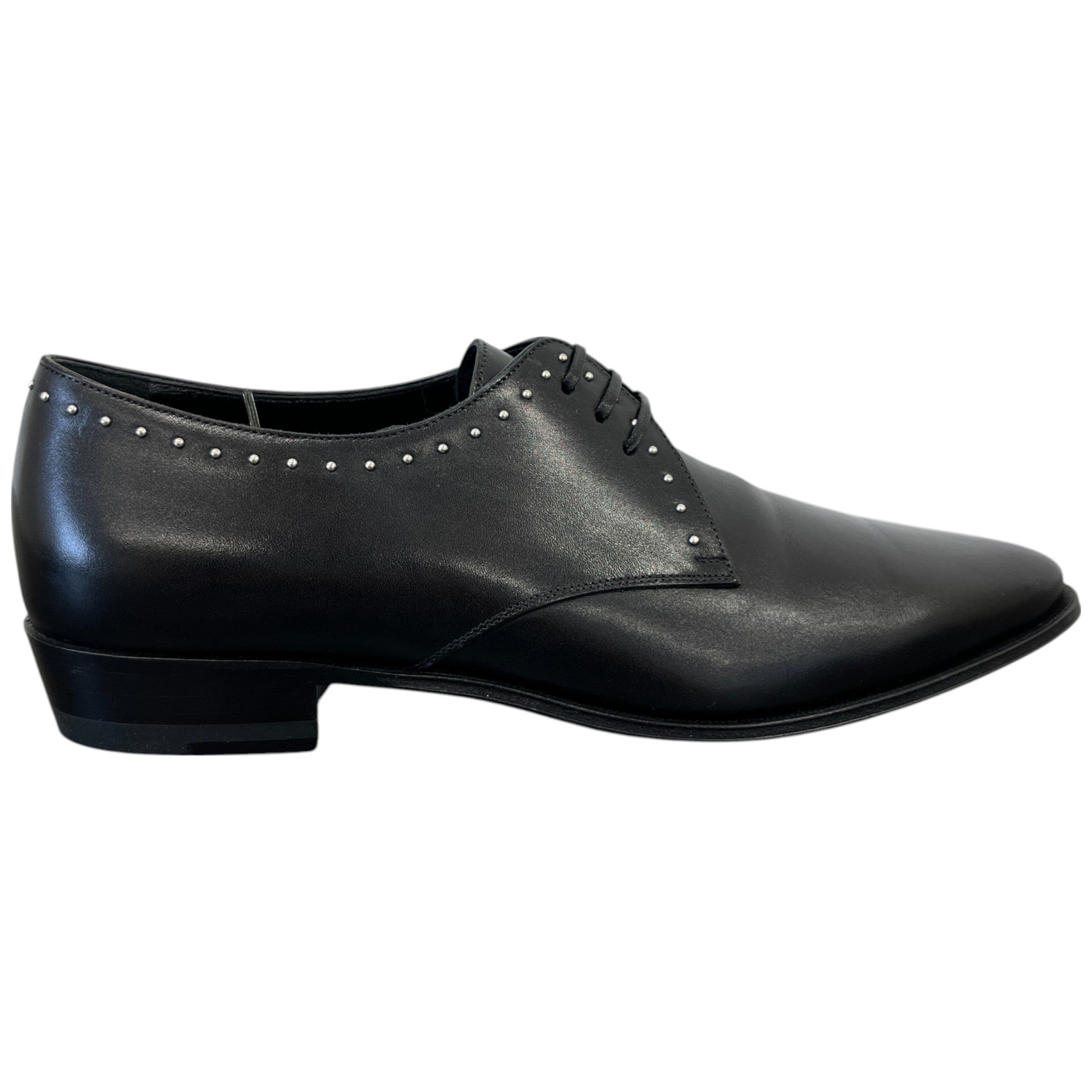 Women's Studded Derby Loafers Black Size EU 37.5 / UK 4.5