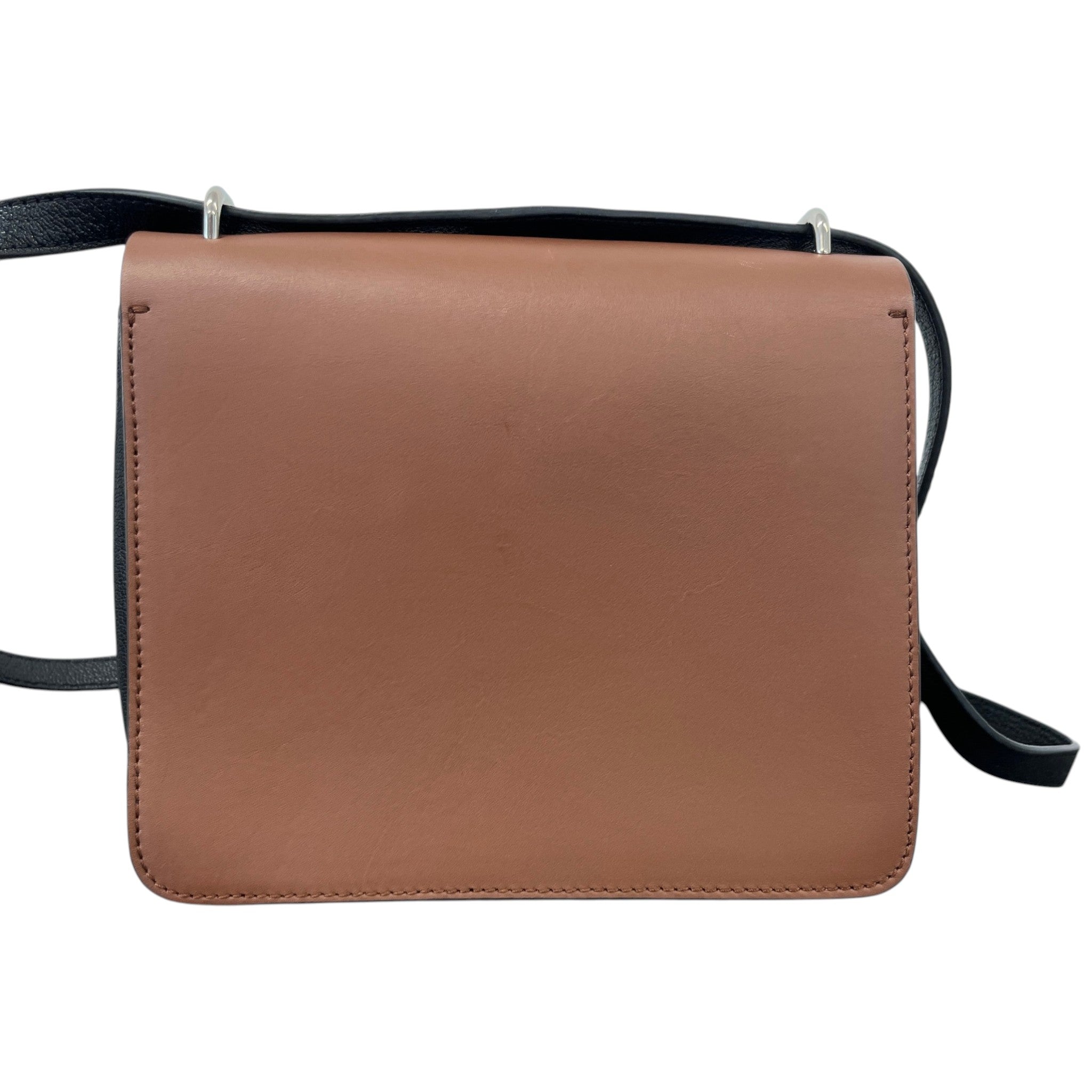 Women's Small D-Ring Chain Bag Brown