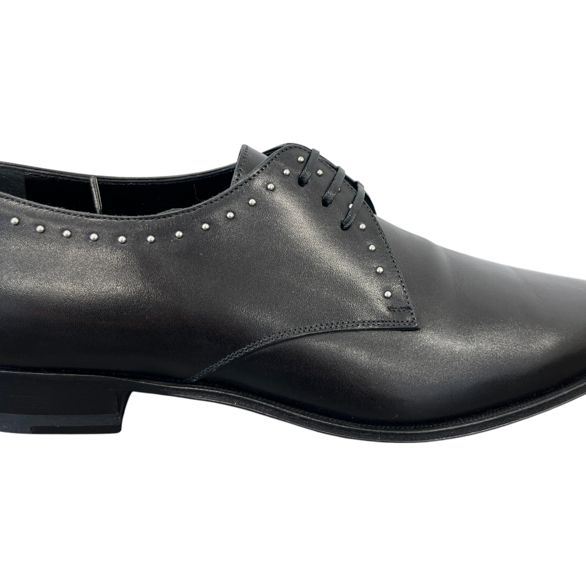 Women's Studded Derby Loafers Black Size EU 37.5 / UK 4.5