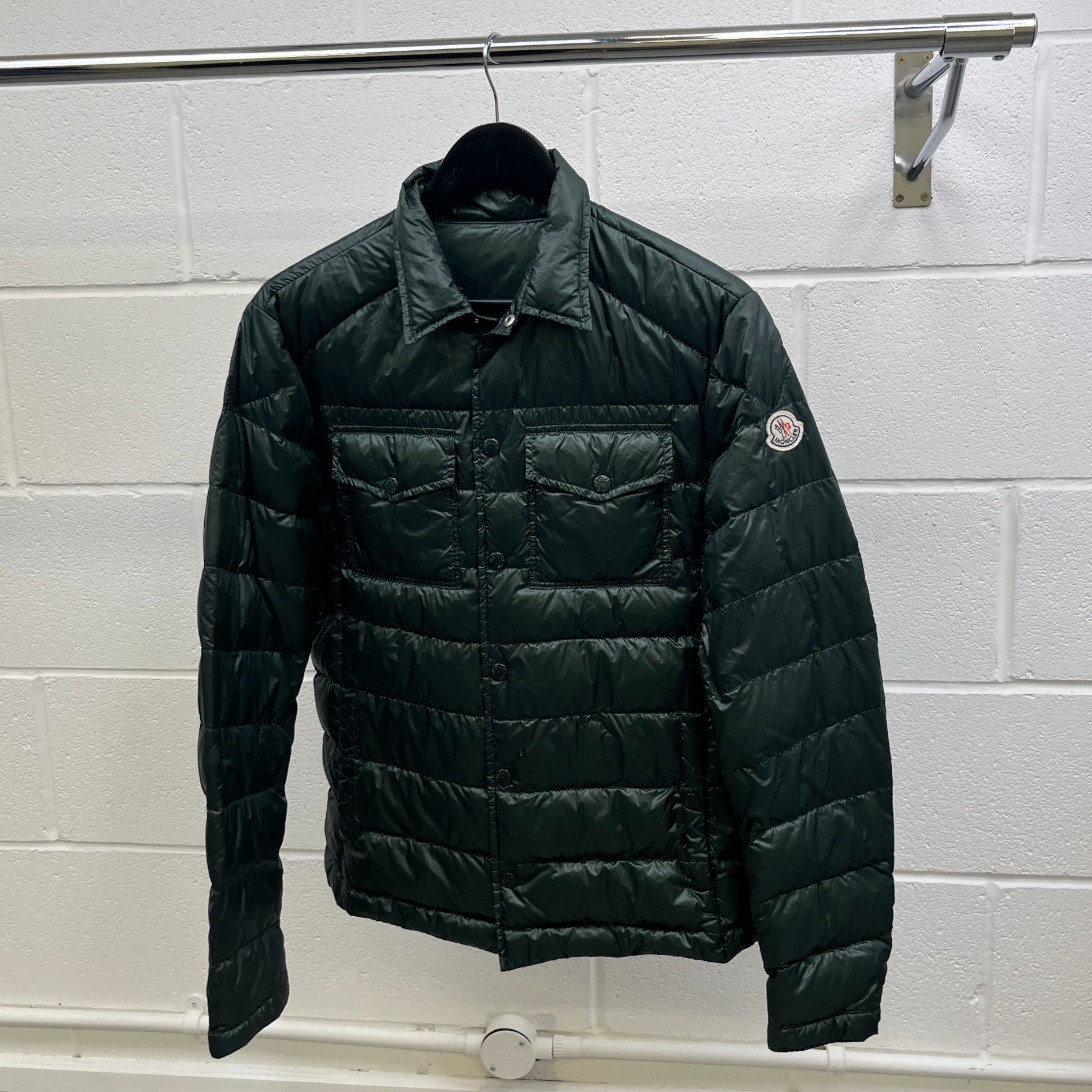 Men's Chambly Down Jacket Green Size 3 / L