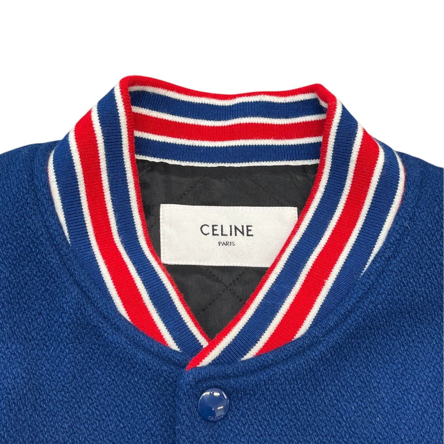 Women's Logo-Appliquéd Varsity Jacket Blue Size IT 38 / UK 6