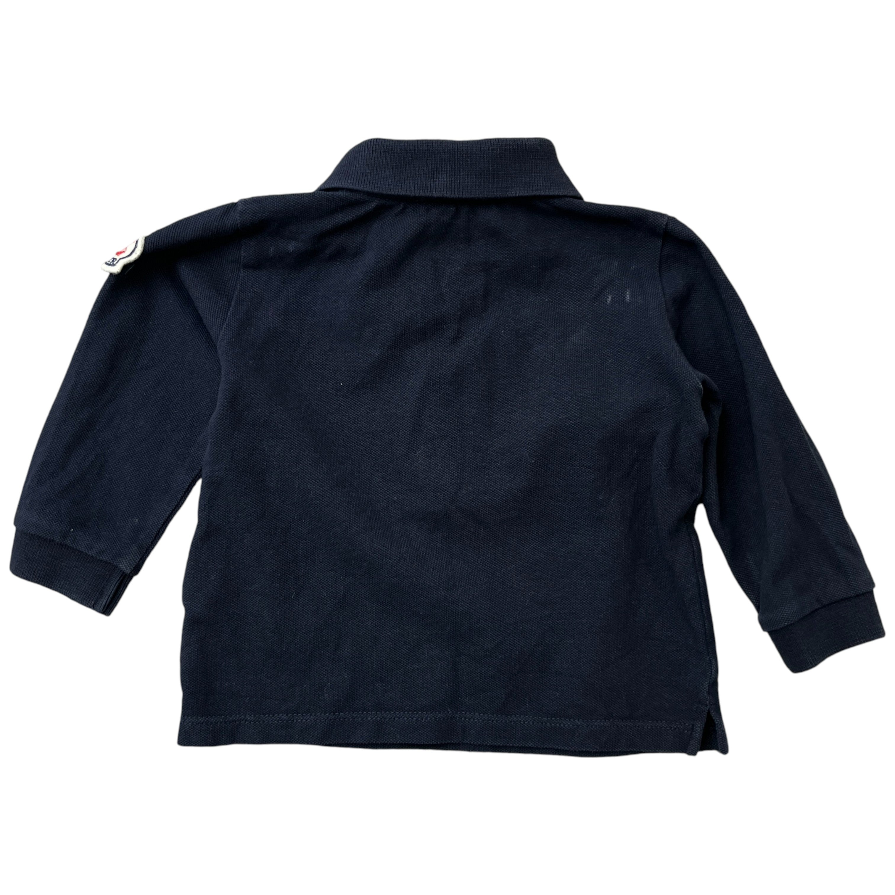 Men's Maglia Baby 6-9 Months Polo Shirt Navy Size XXS
