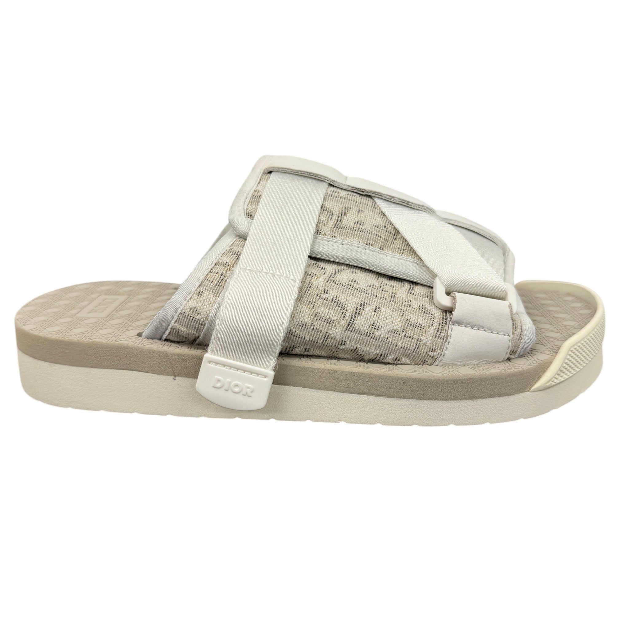 Men's Oblique Alpha Slides Grey Size EU 40 / UK 6