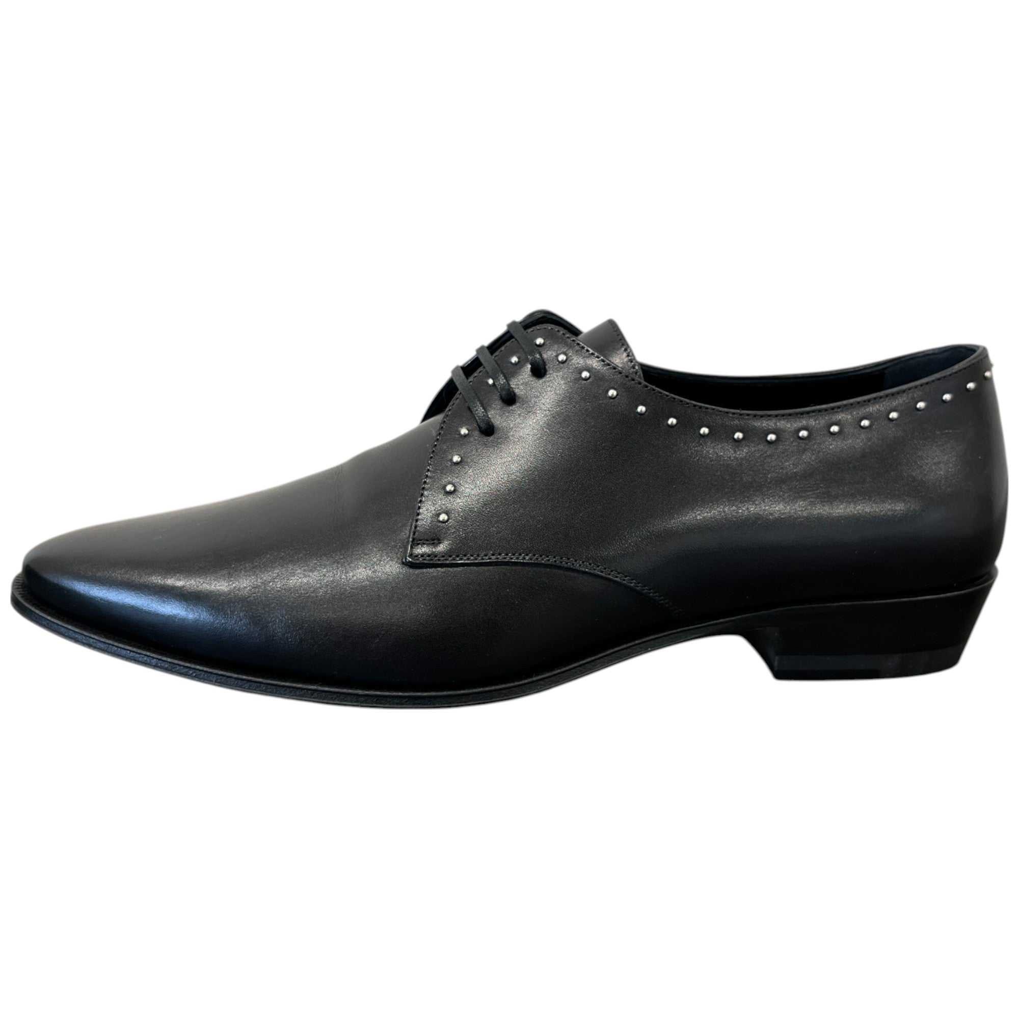 Women's Studded Derby Loafers Black Size EU 37.5 / UK 4.5