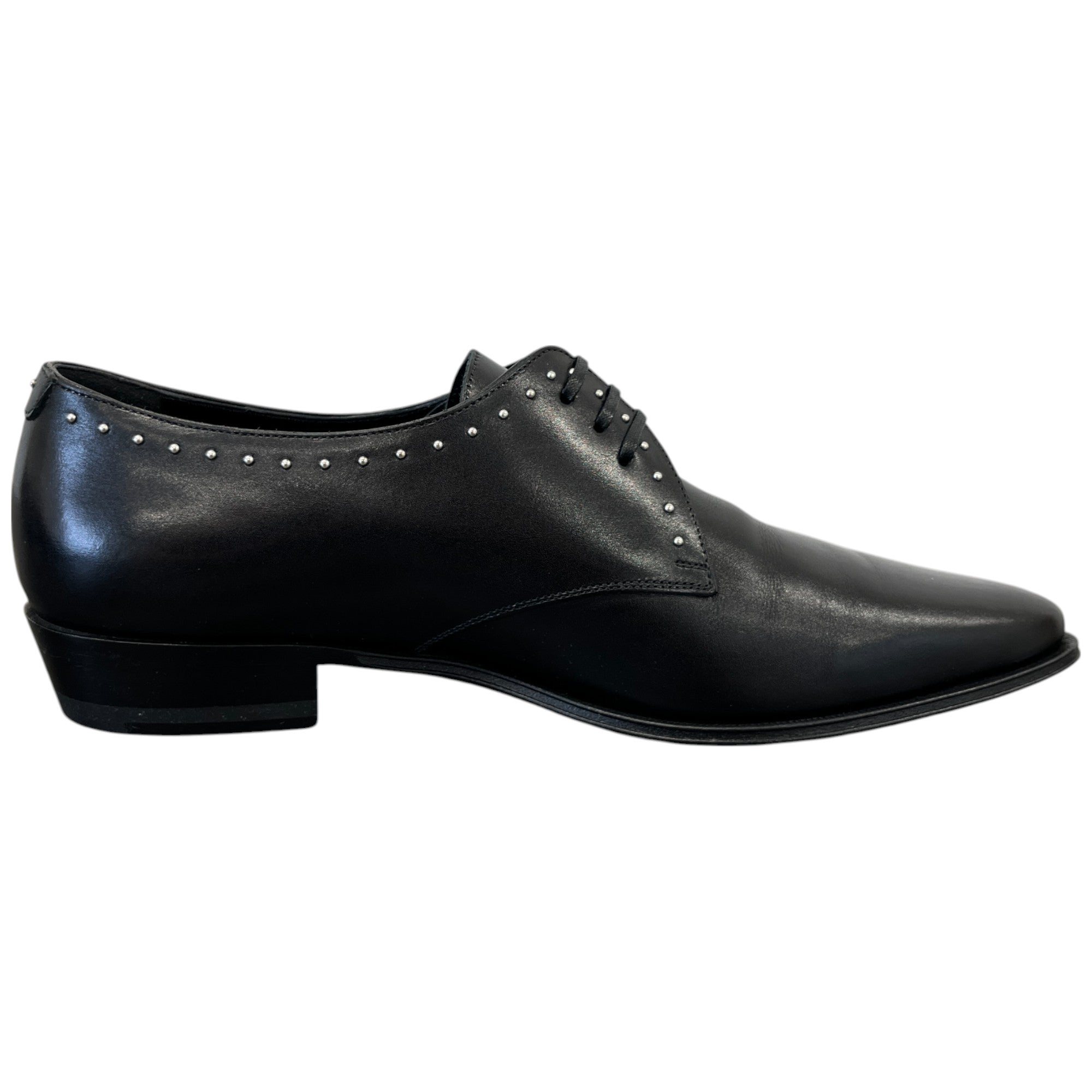 Women's Studded Derby Loafers Black Size EU 37.5 / UK 4.5