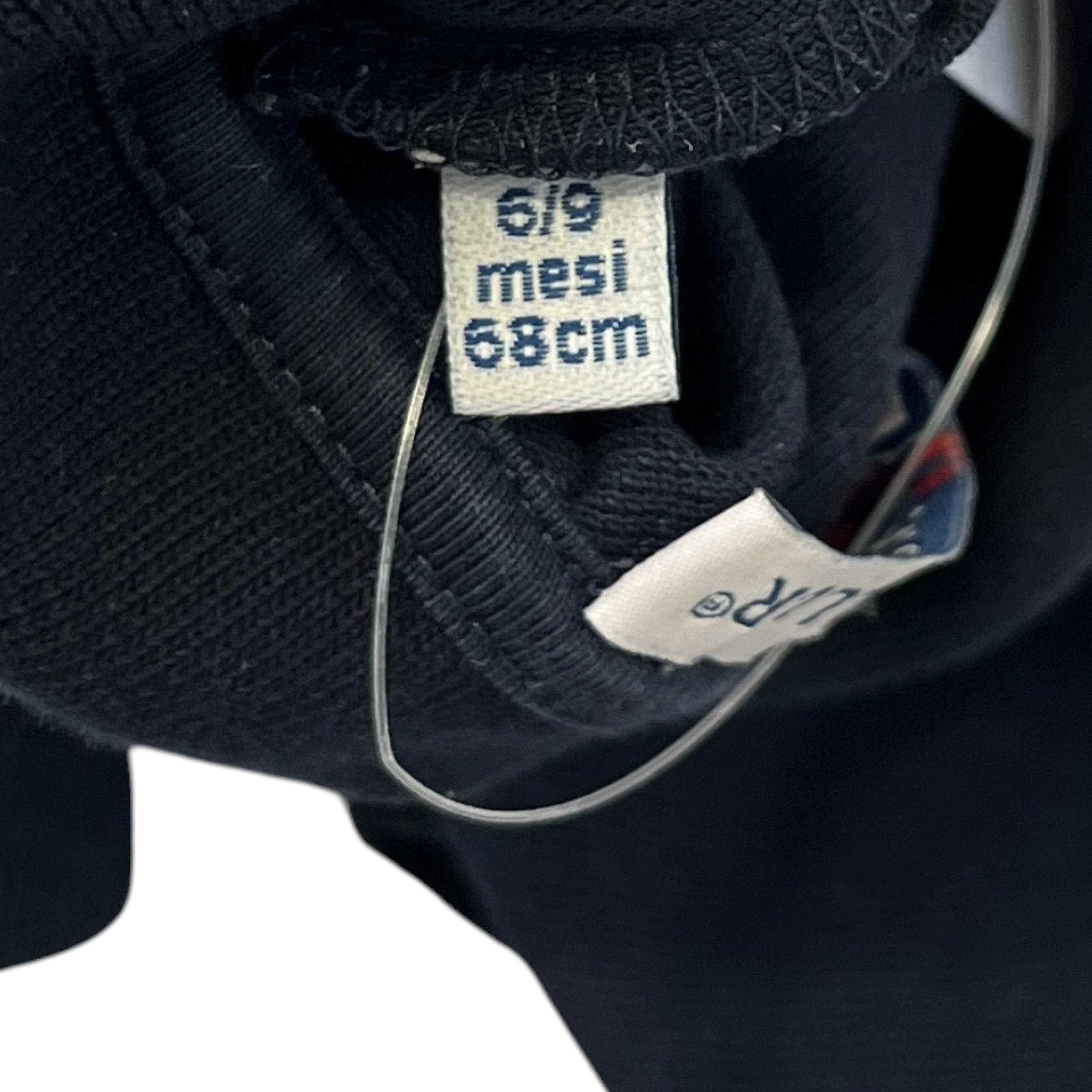 Men's Maglia Baby 6-9 Months Polo Shirt Navy Size XXS