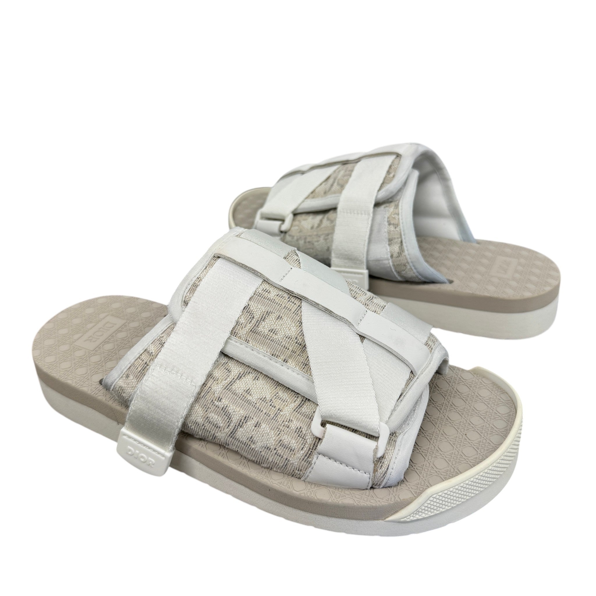 Men's Oblique Alpha Slides Grey Size EU 40 / UK 6