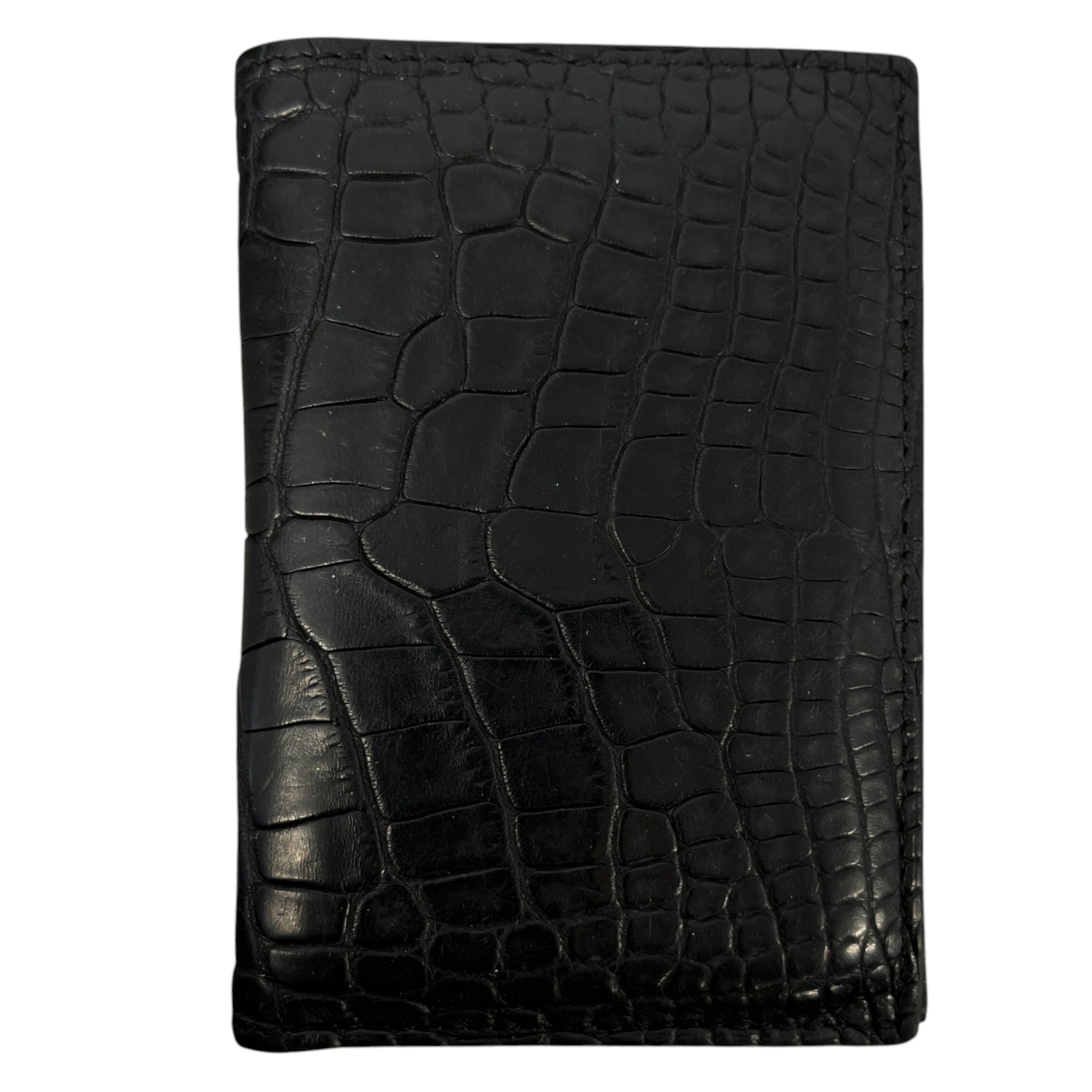 Women's Mc² Euclide Alligator Wallet Black