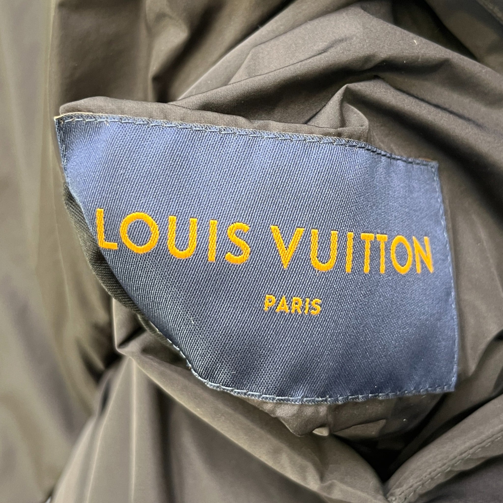 Men's Flower Quilted Monogram Reverable Down Jacket Black Size IT 50 / L