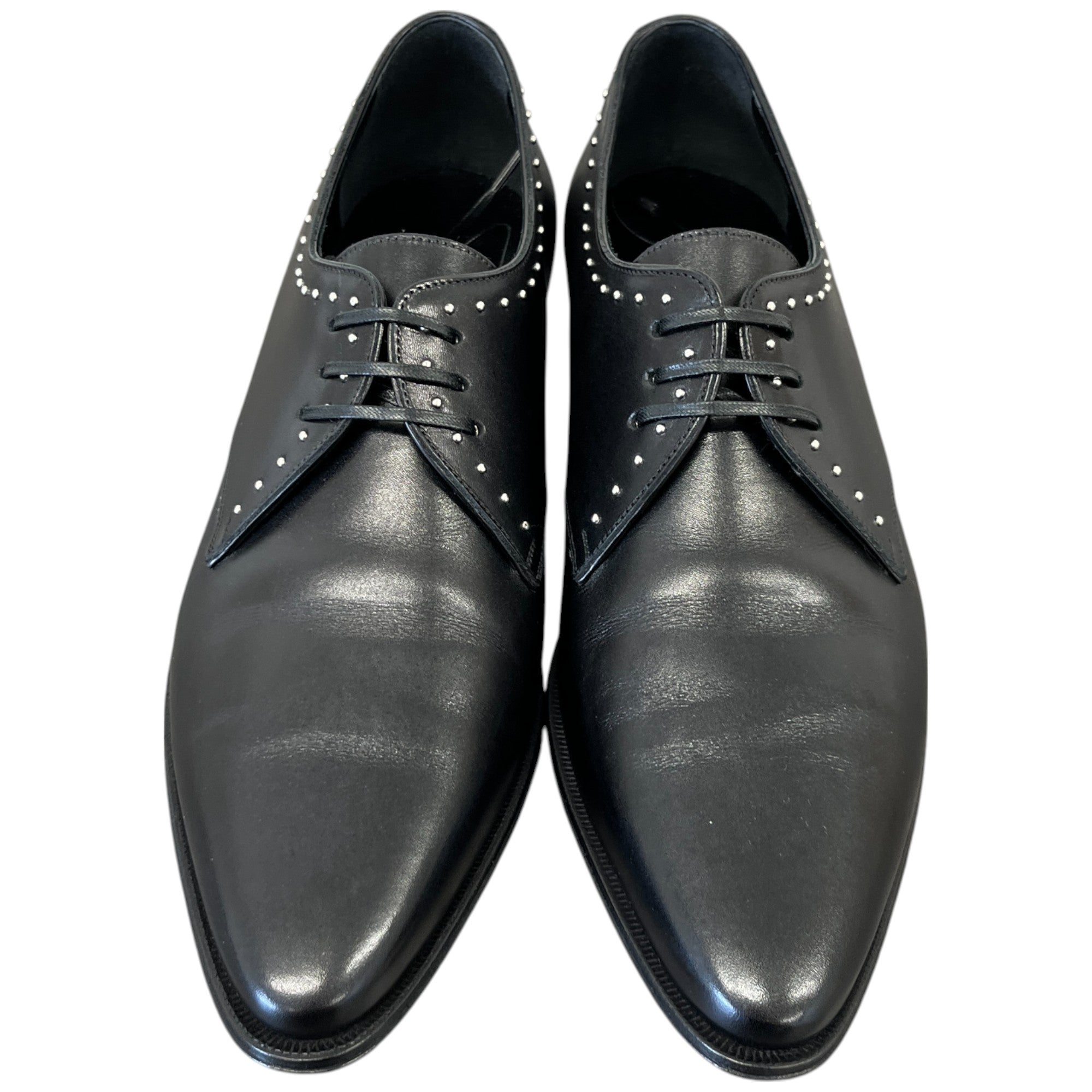 Women's Studded Derby Loafers Black Size EU 37.5 / UK 4.5