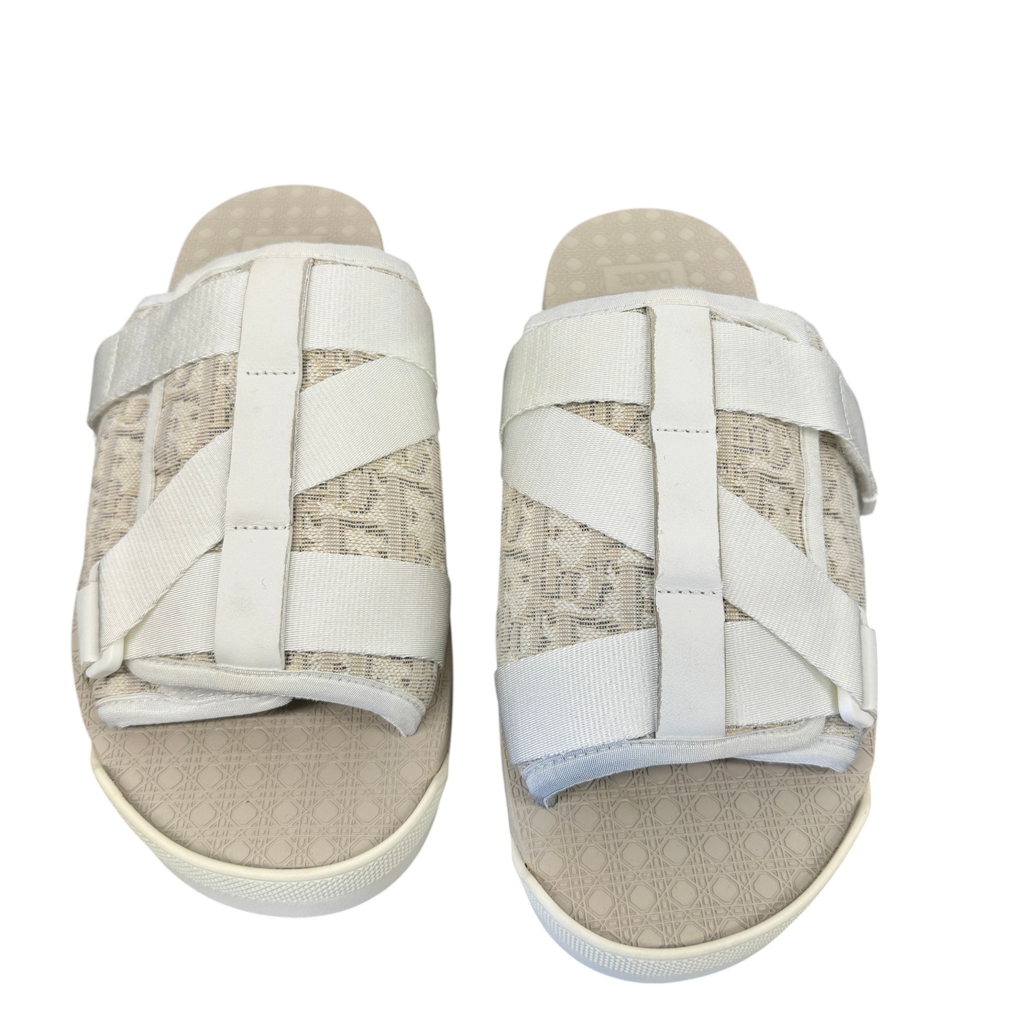 Men's Oblique Alpha Slides Grey Size EU 40 / UK 6