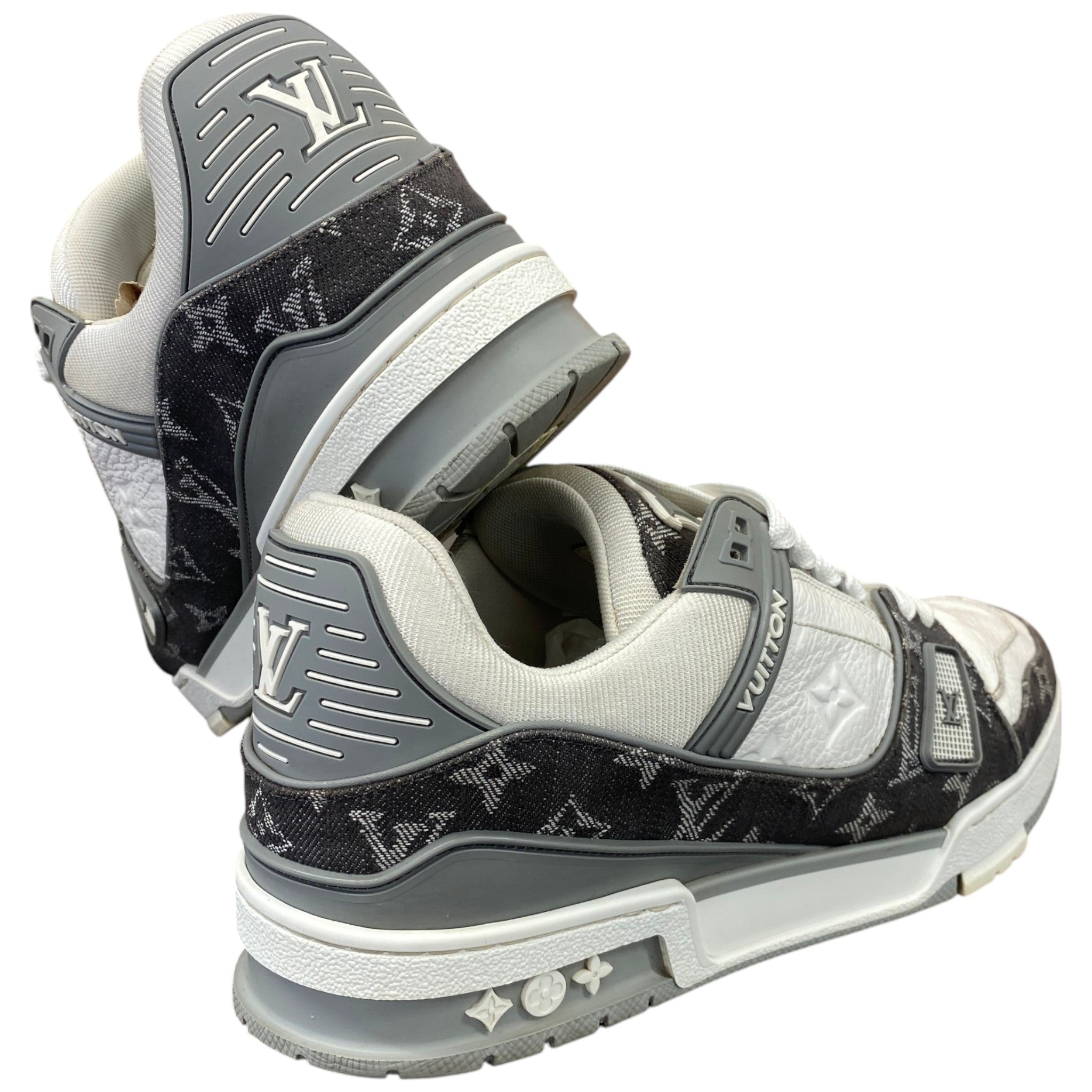 Men's Lv Low Trainers Grey Size EU 41.5 / UK 7.5